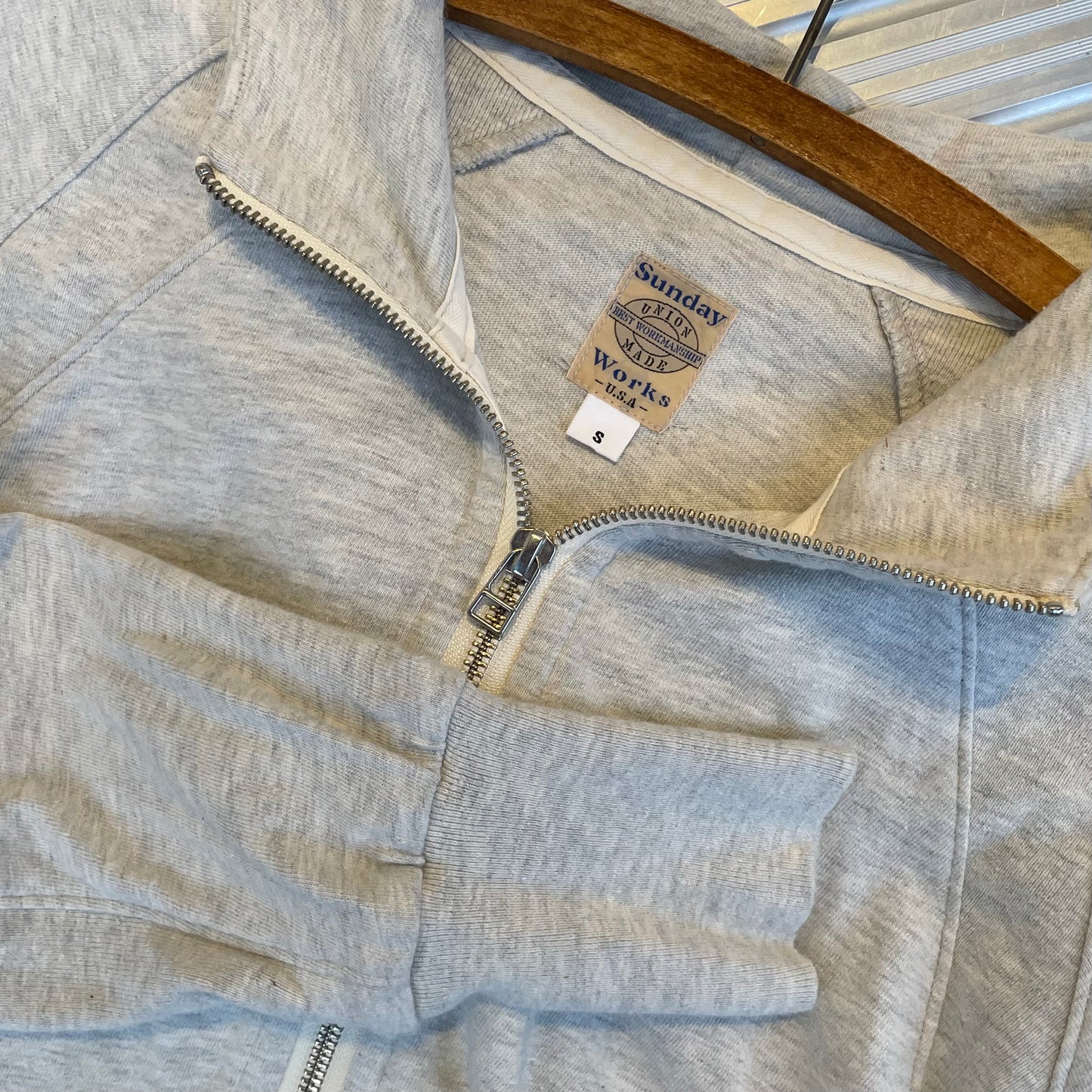 Zip Hoodie Gray