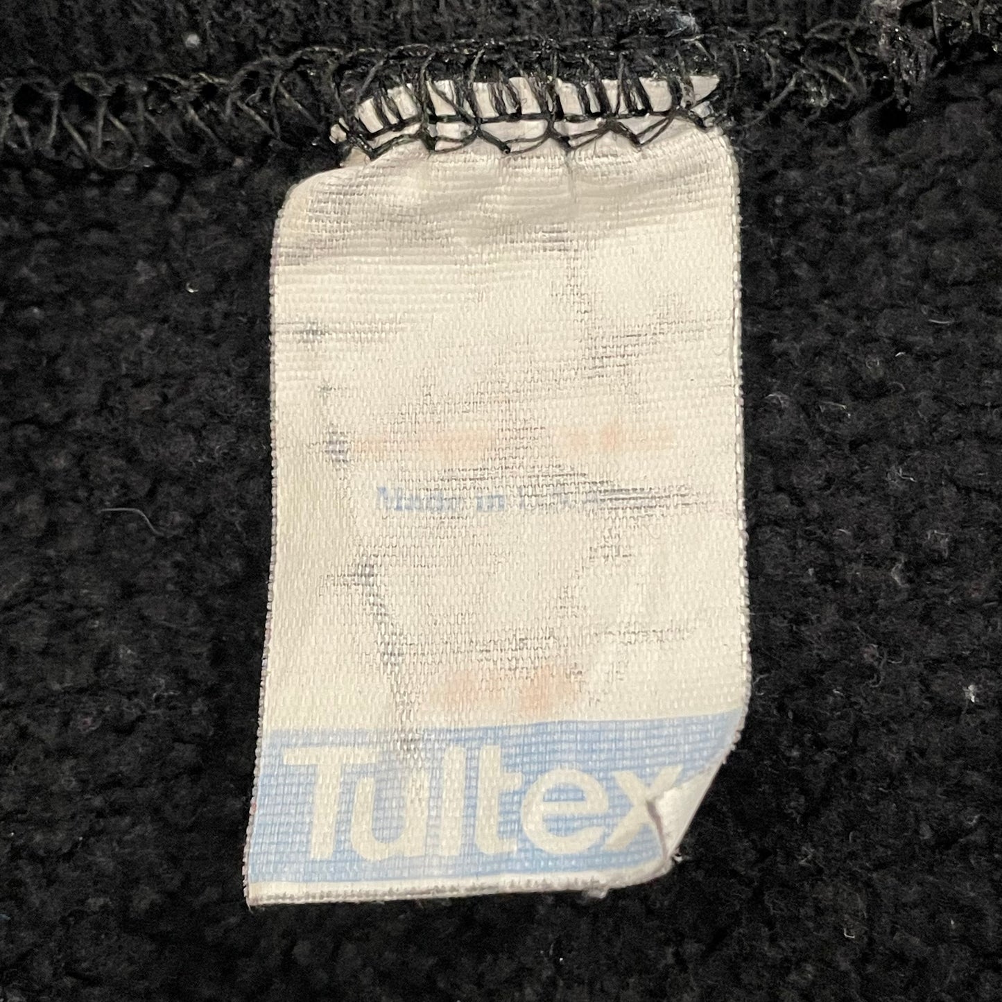 Raglan Blank Sweatshirt Black