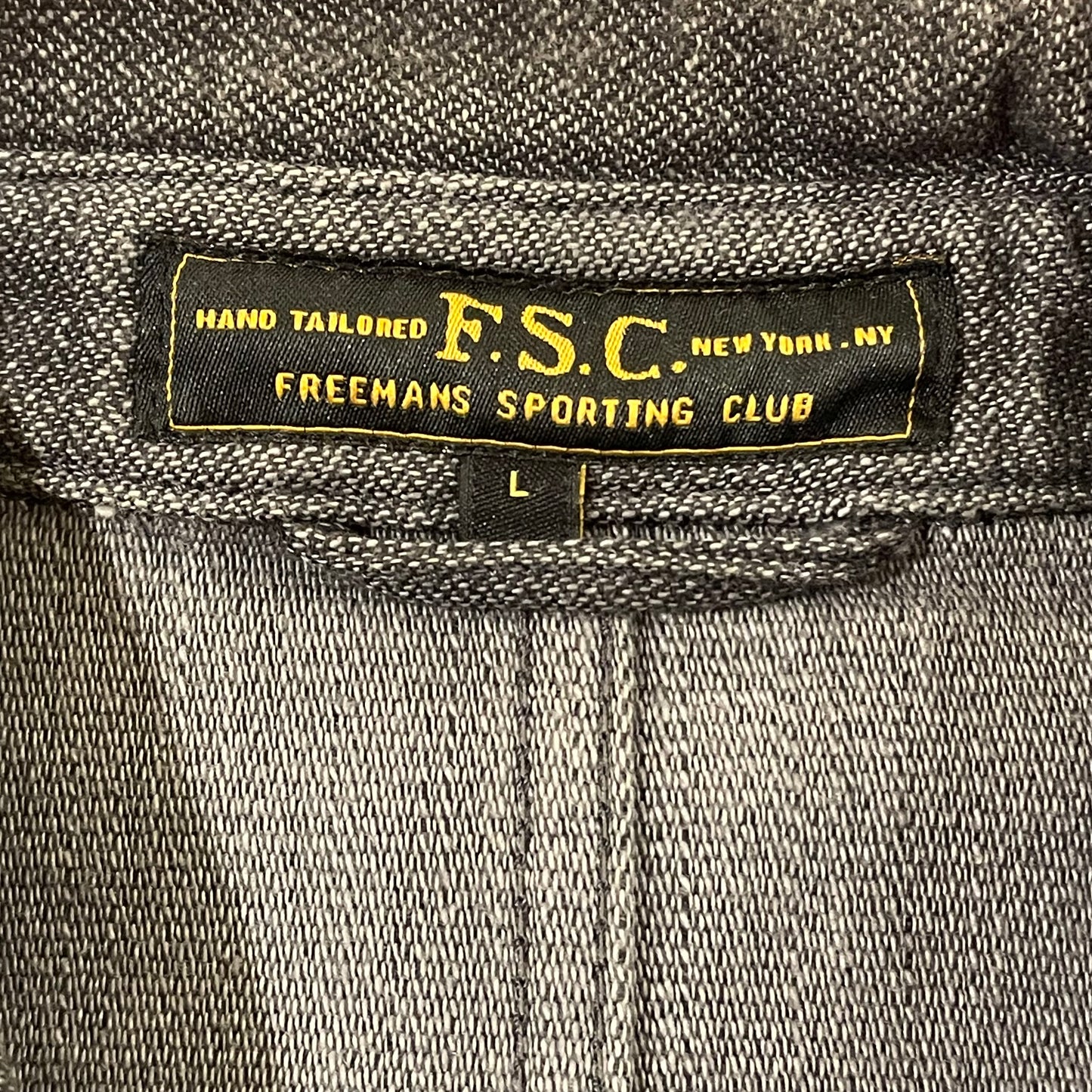 Coverall Jacket Cotton Gray