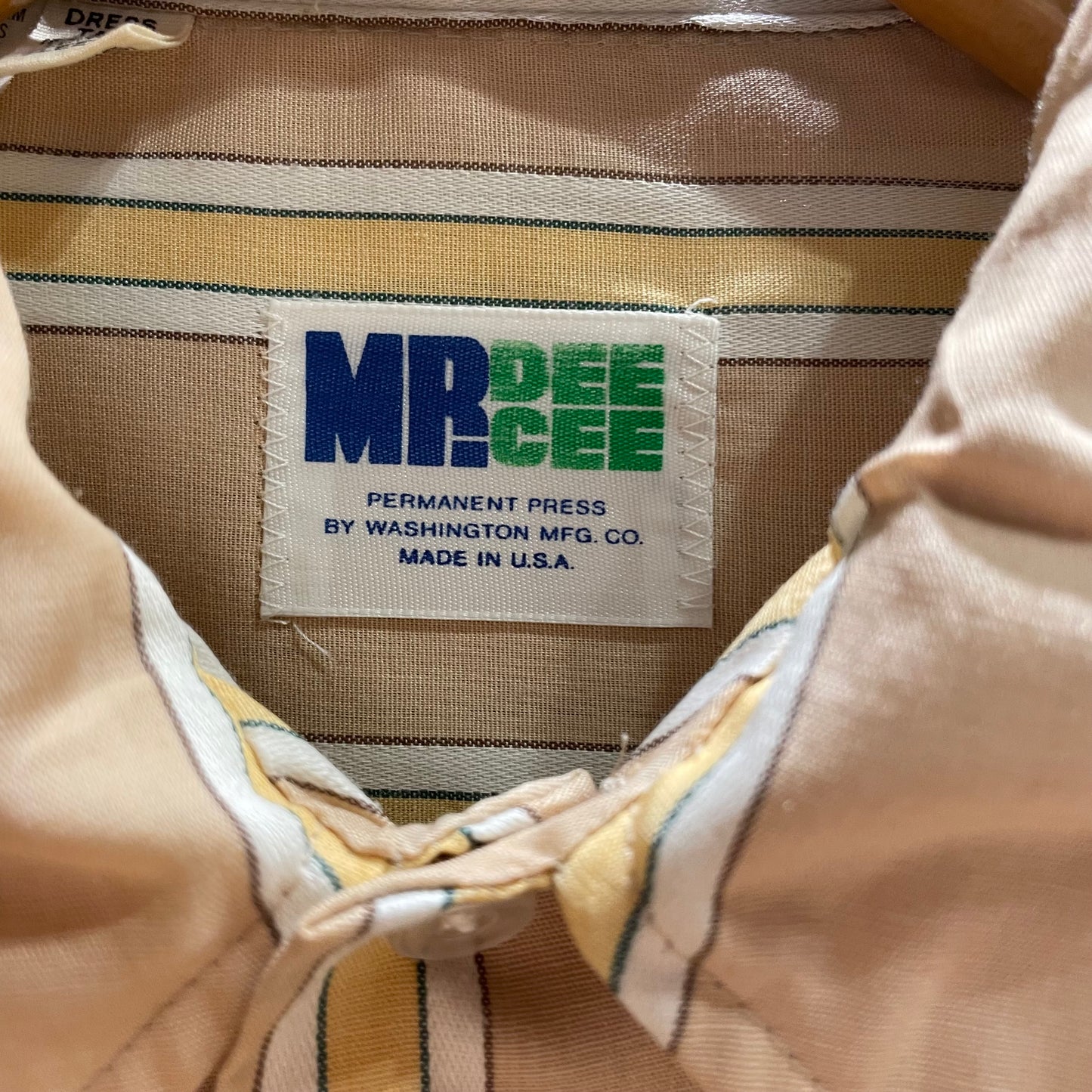 Stripe Shirt Beige