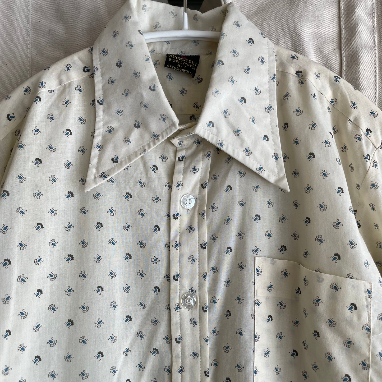 Paisley Shirt Cream