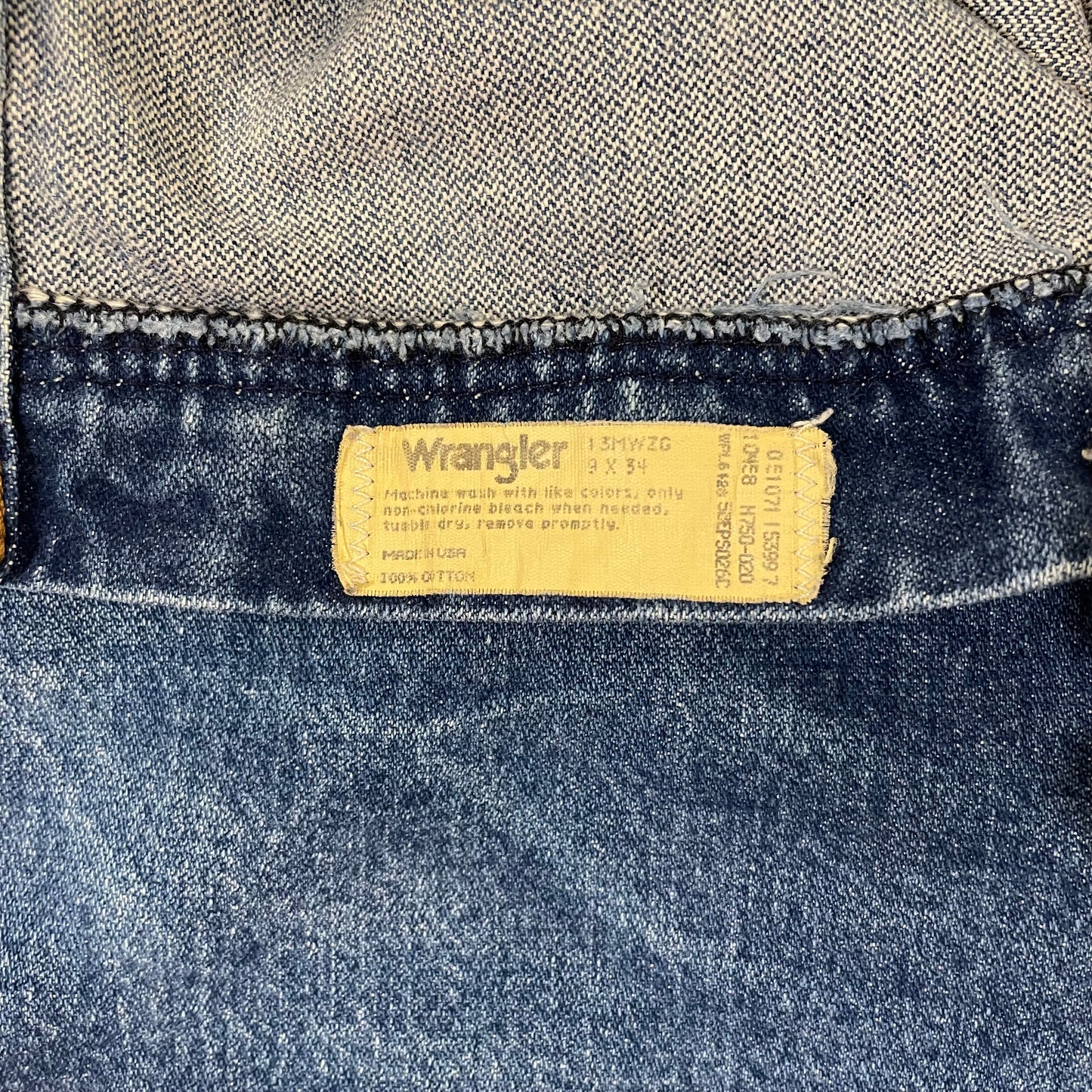 Regular Straight Jeans Mid Wash Blue Distressed
