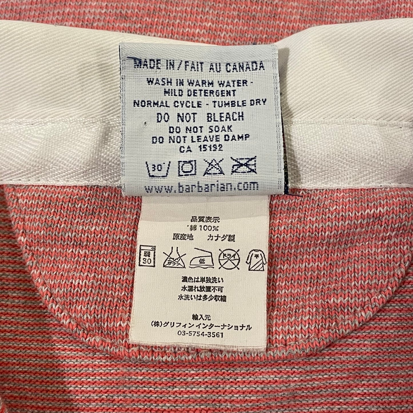 Heavyweight Rugby Shirt Pink