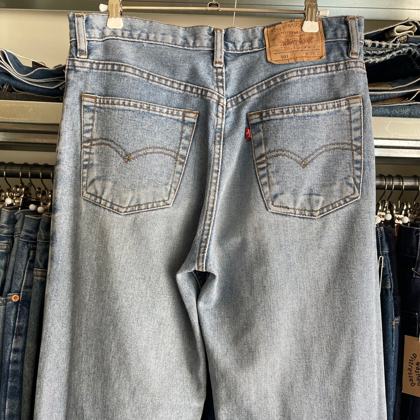 501 Jeans Regular Straight Light Wash