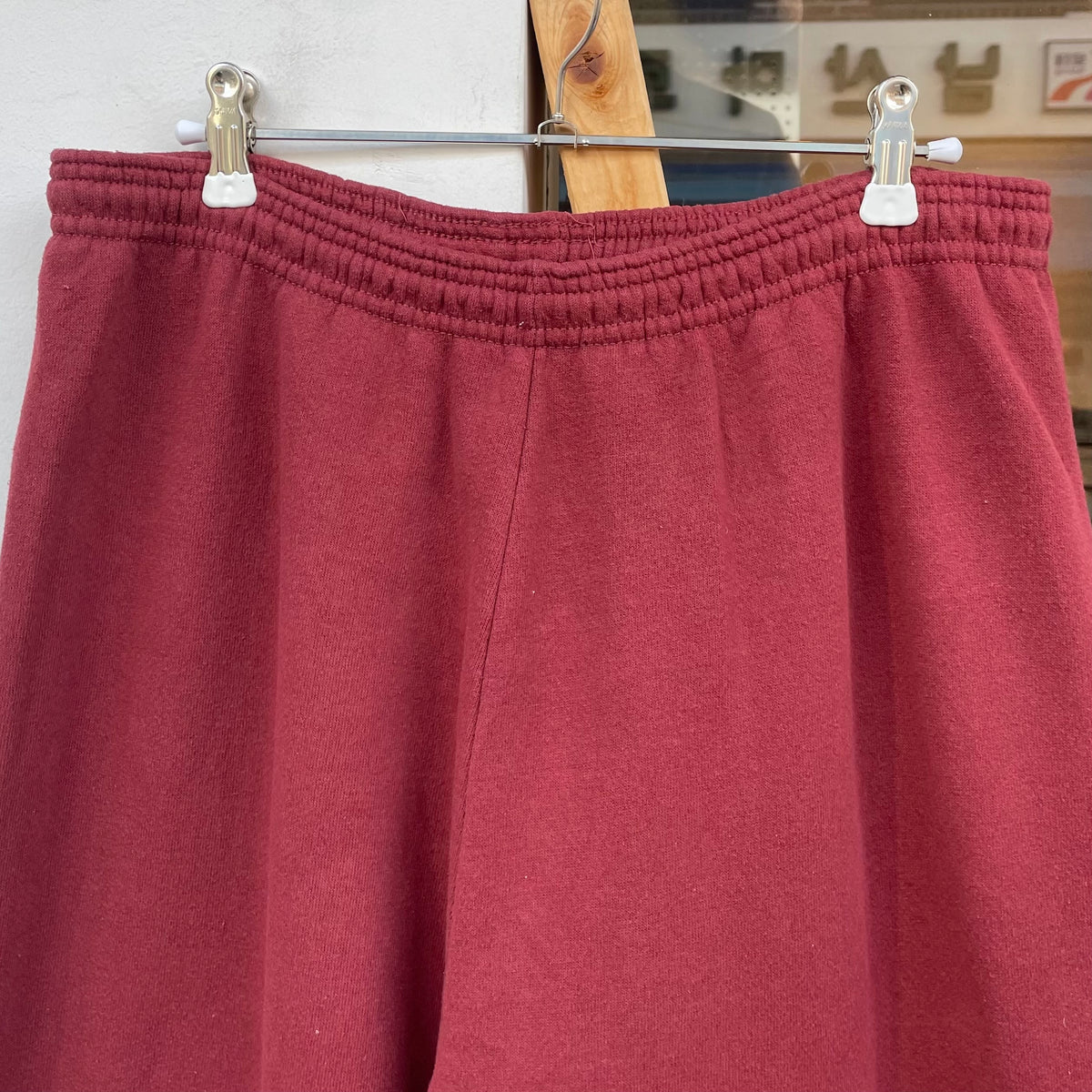 Heavyweight Sweatpants Red