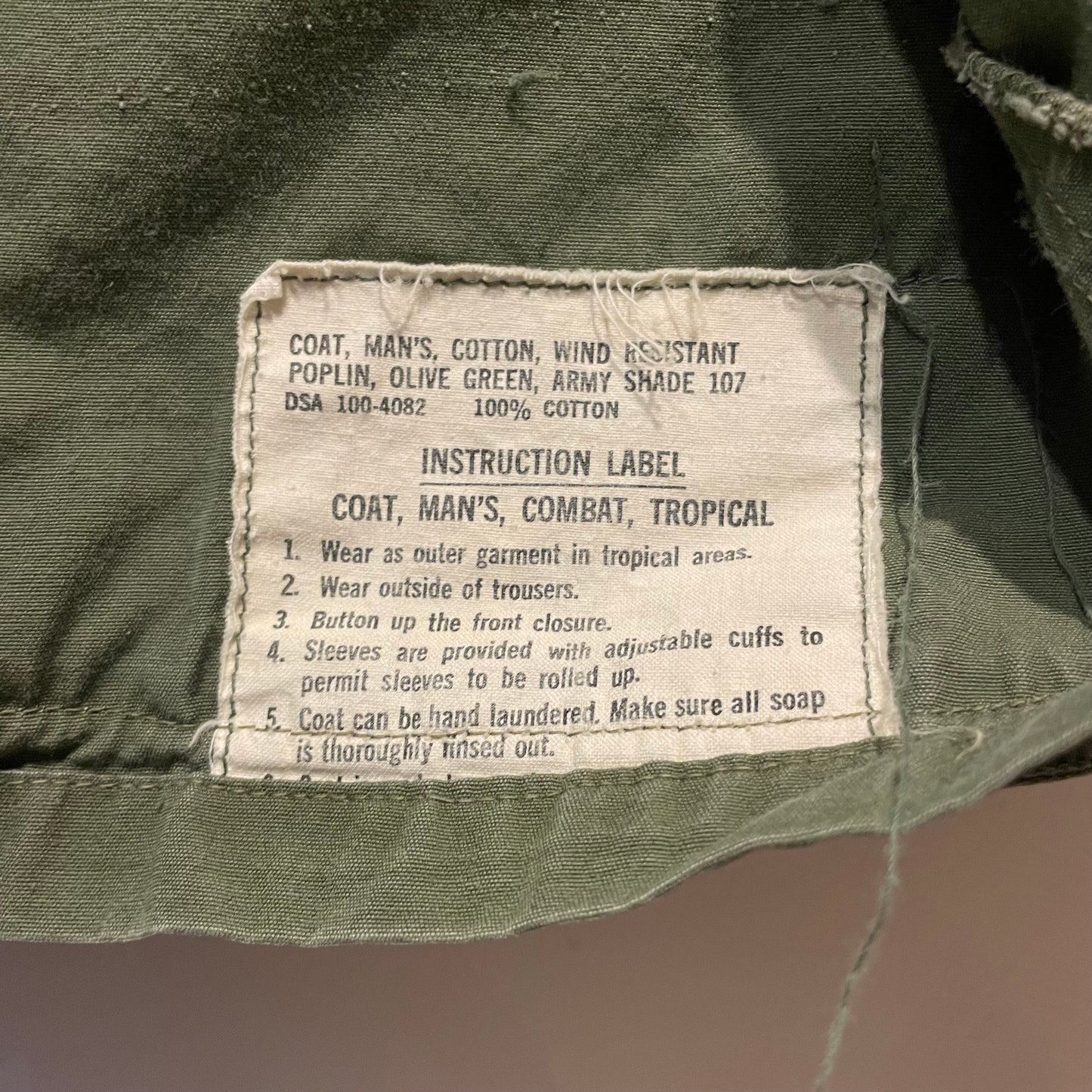 US Army Jungle Fatigue Short Sleeve Jacket