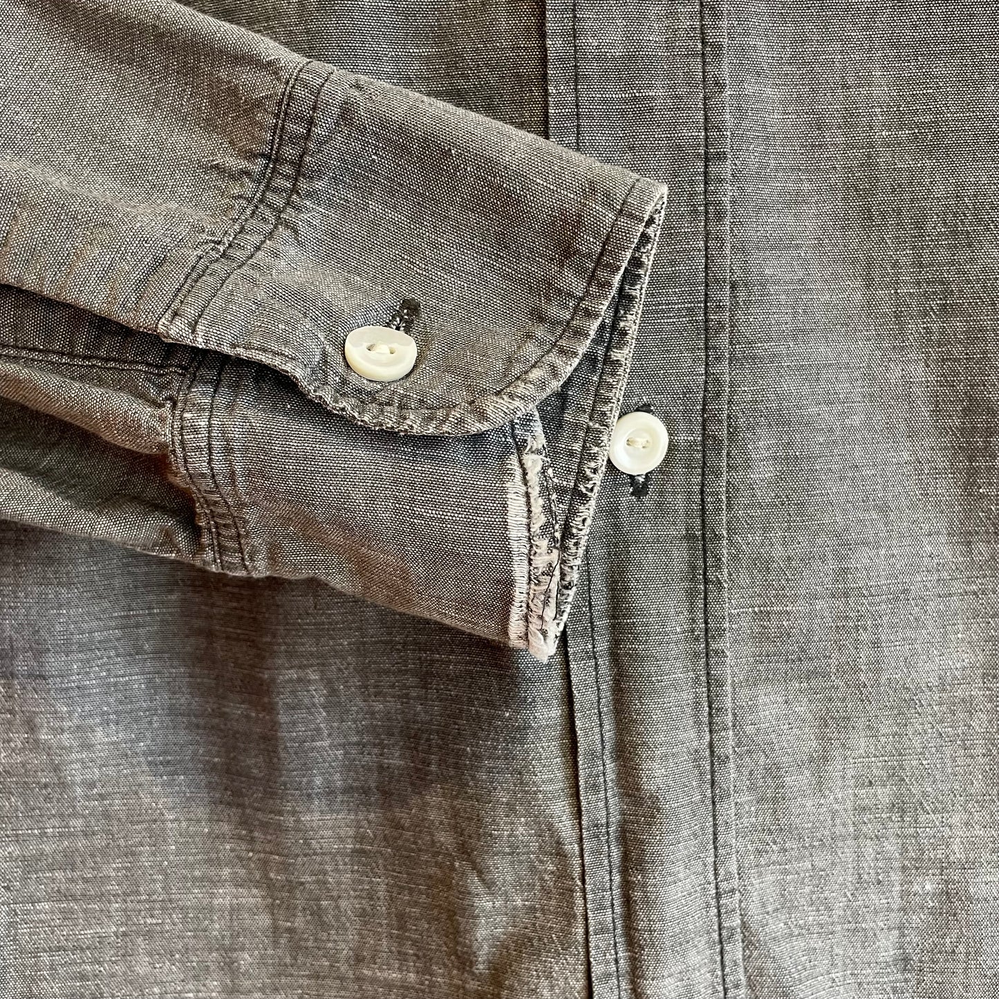 Chambray Work Shirt Washed
