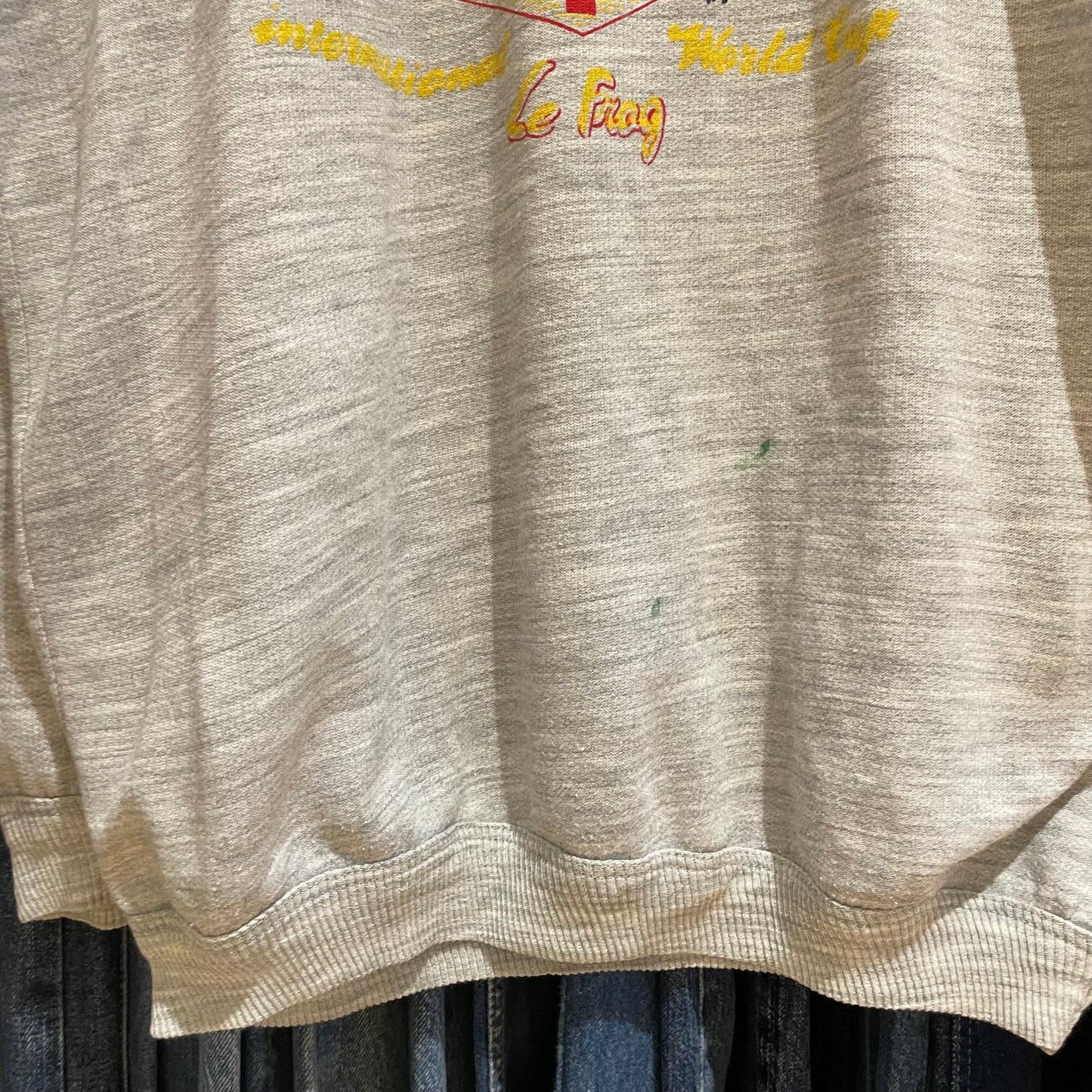 Be Ready Baseball Sweatshirt Gray