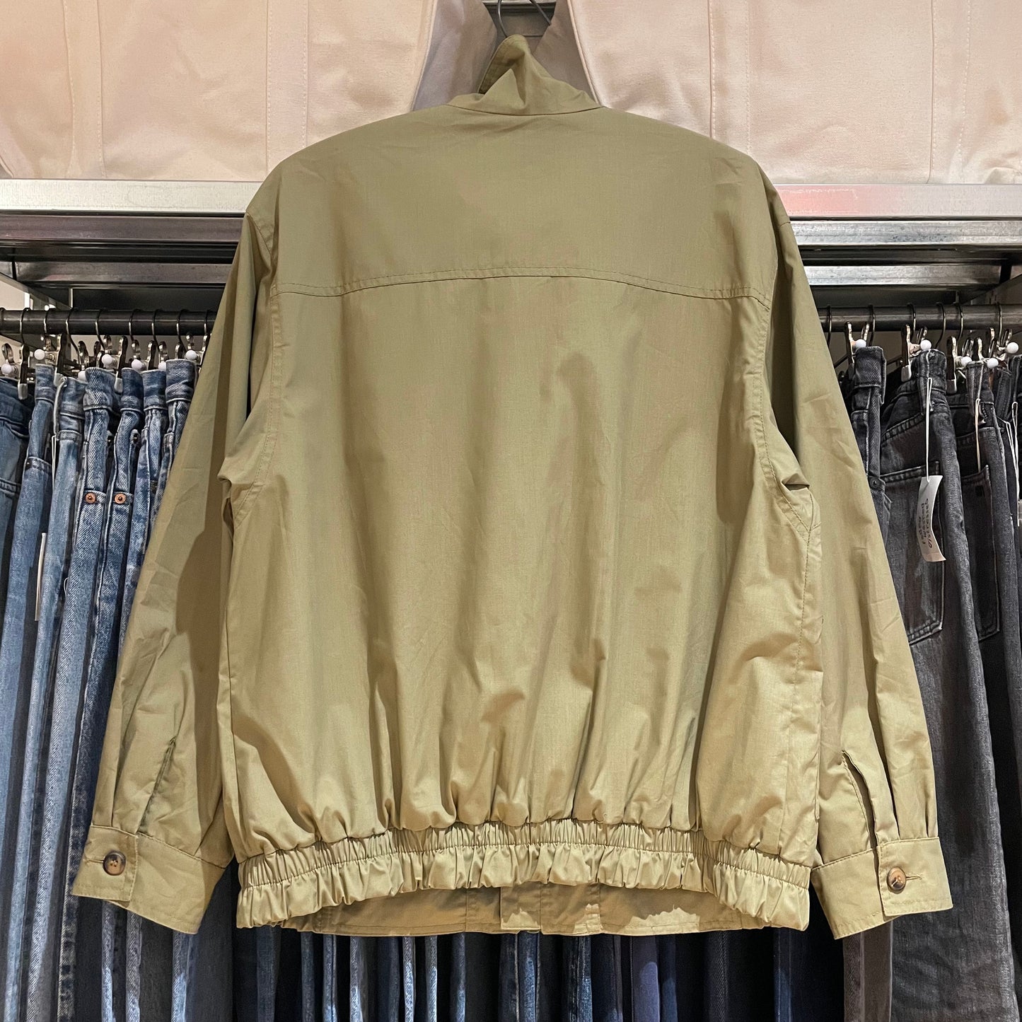 Utility Zip Jacket Khaki