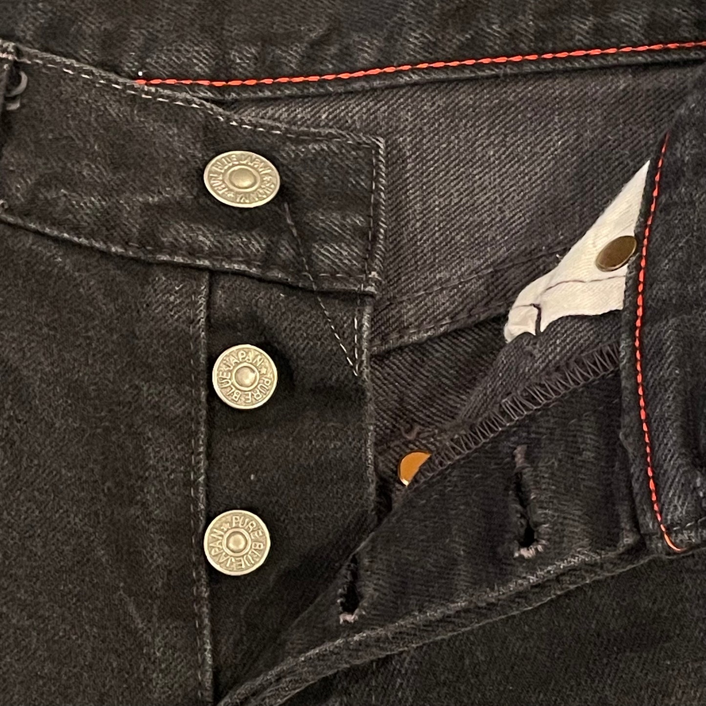 Black Denim Women's Selvadge