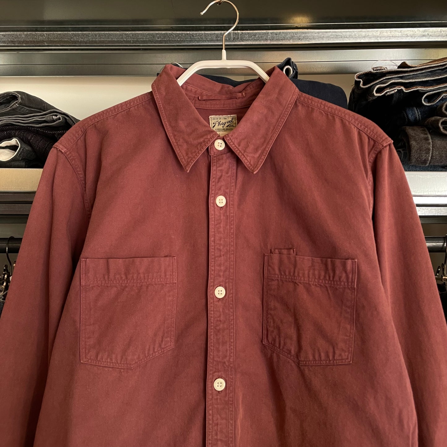 Shirt Red Cotton