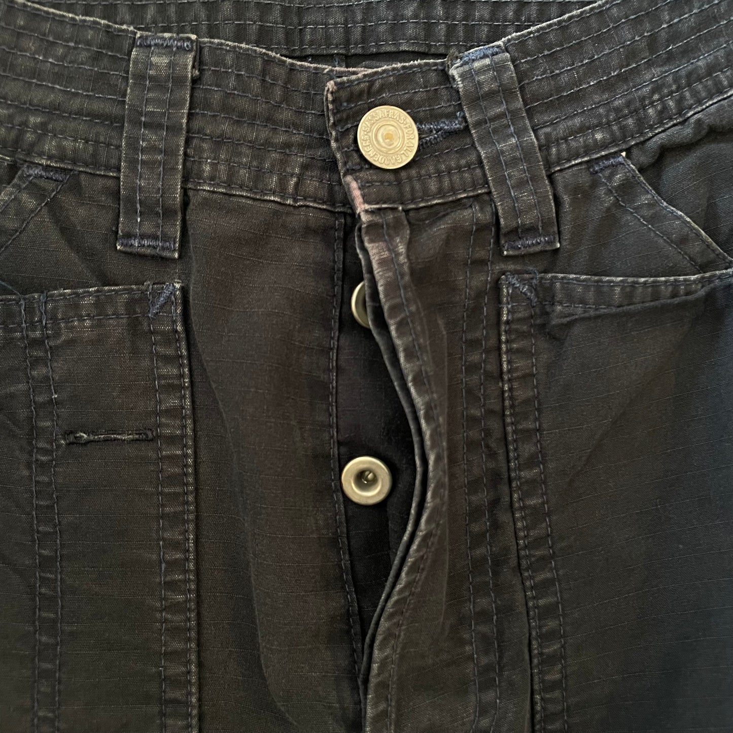 Work Shorts Faded Black For Ganders