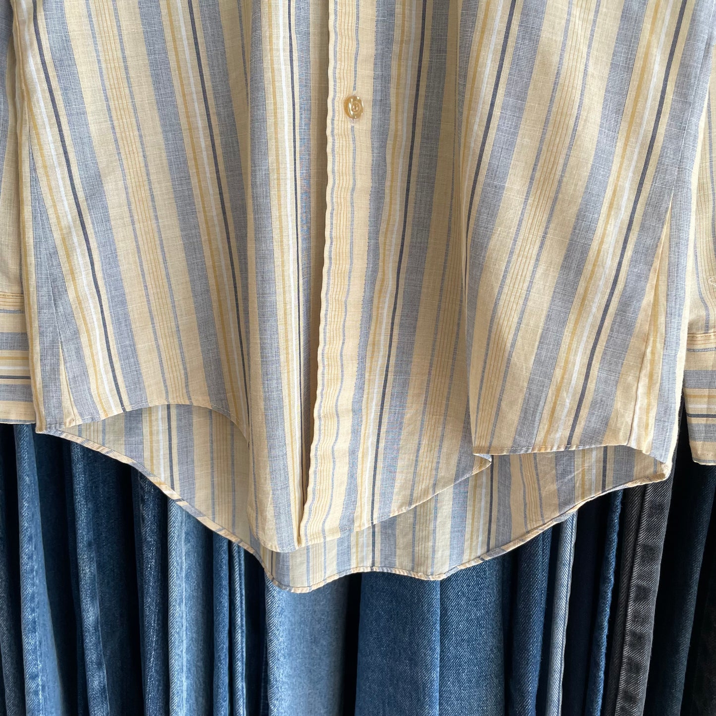Lemon Blue Stripe Shirt