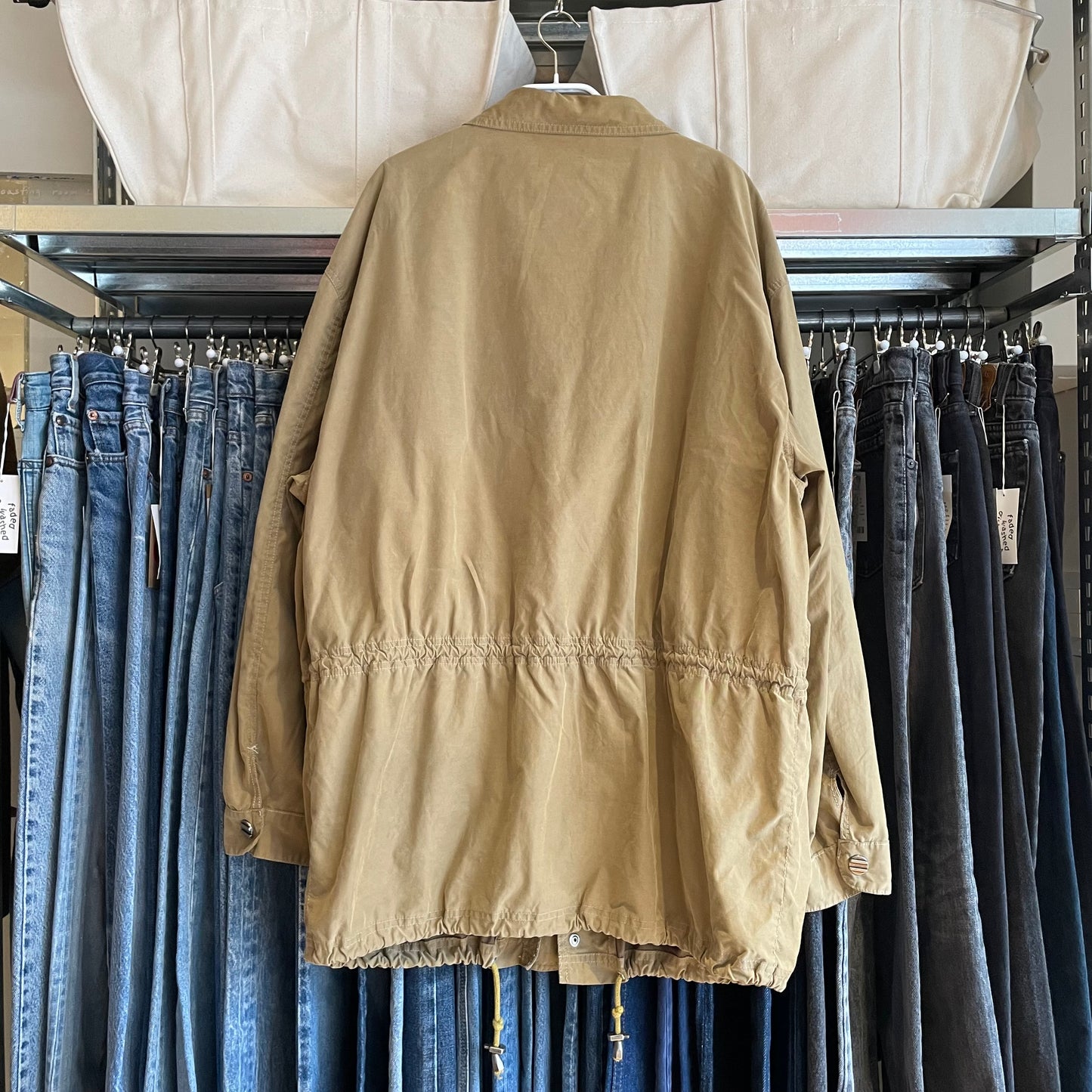 Multi Pocket Jacket Brown