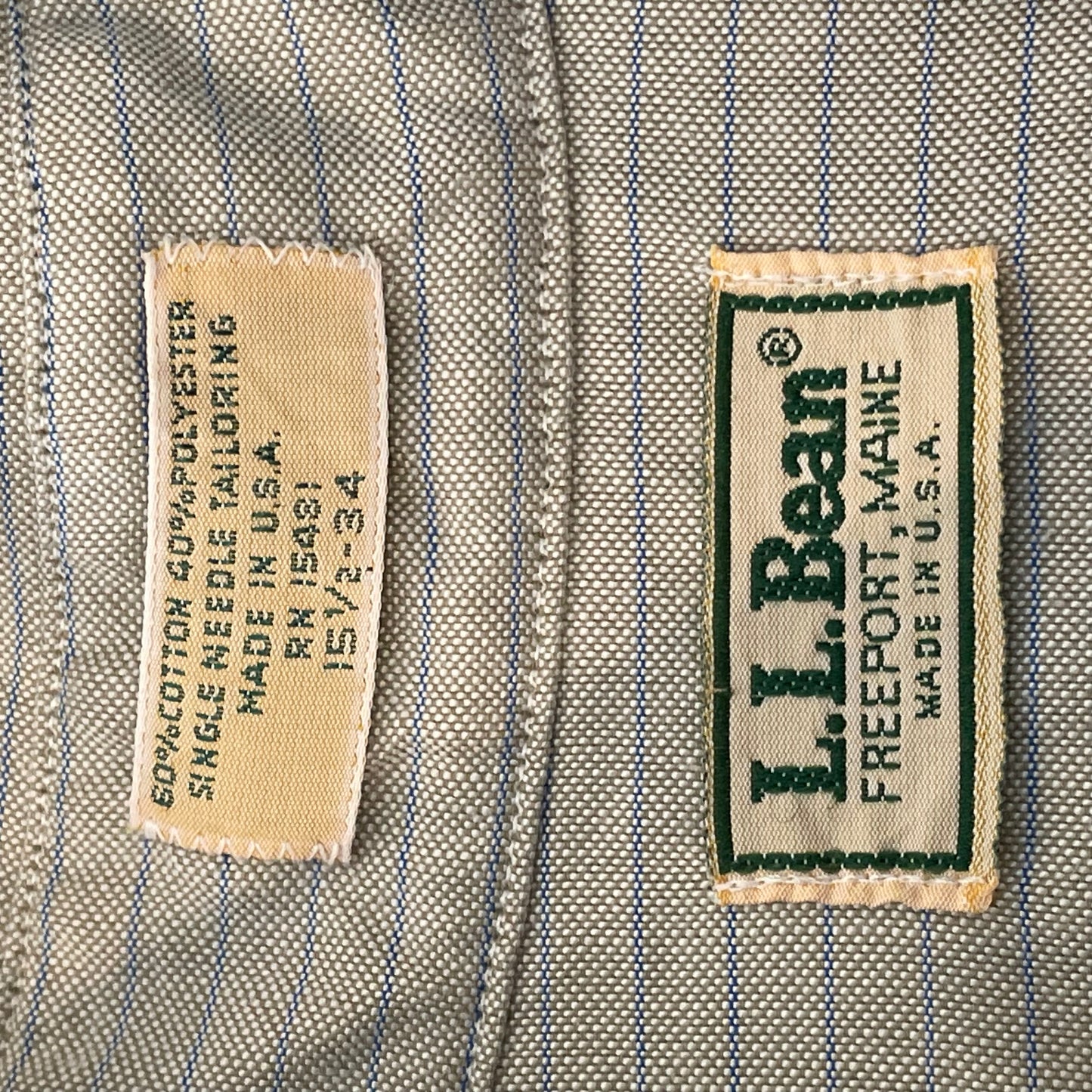 Stripe Button-Down Shirt Gray