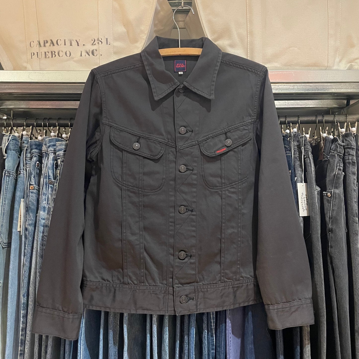 Oedipus Embroidered Jacket Gray