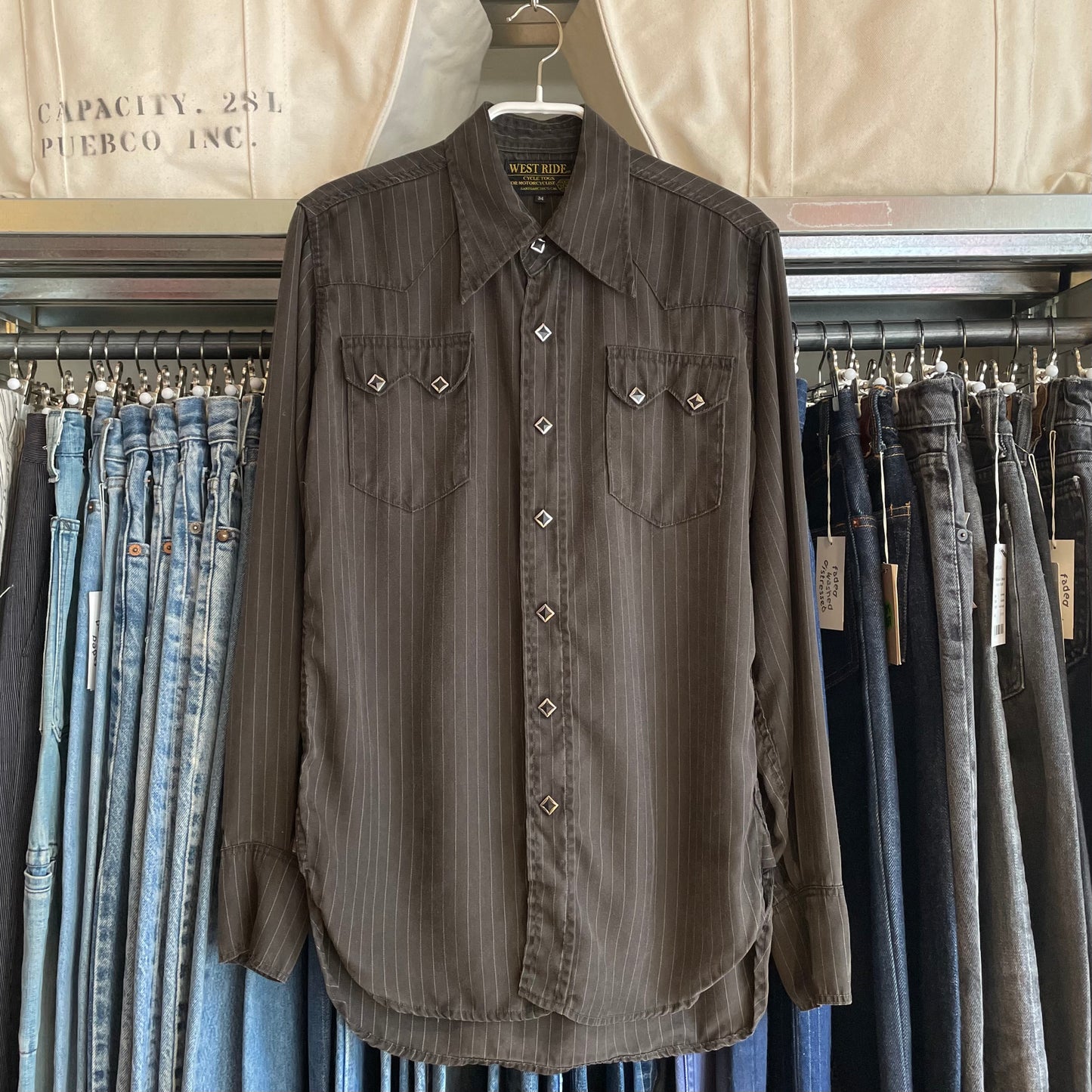 Western Shirt black