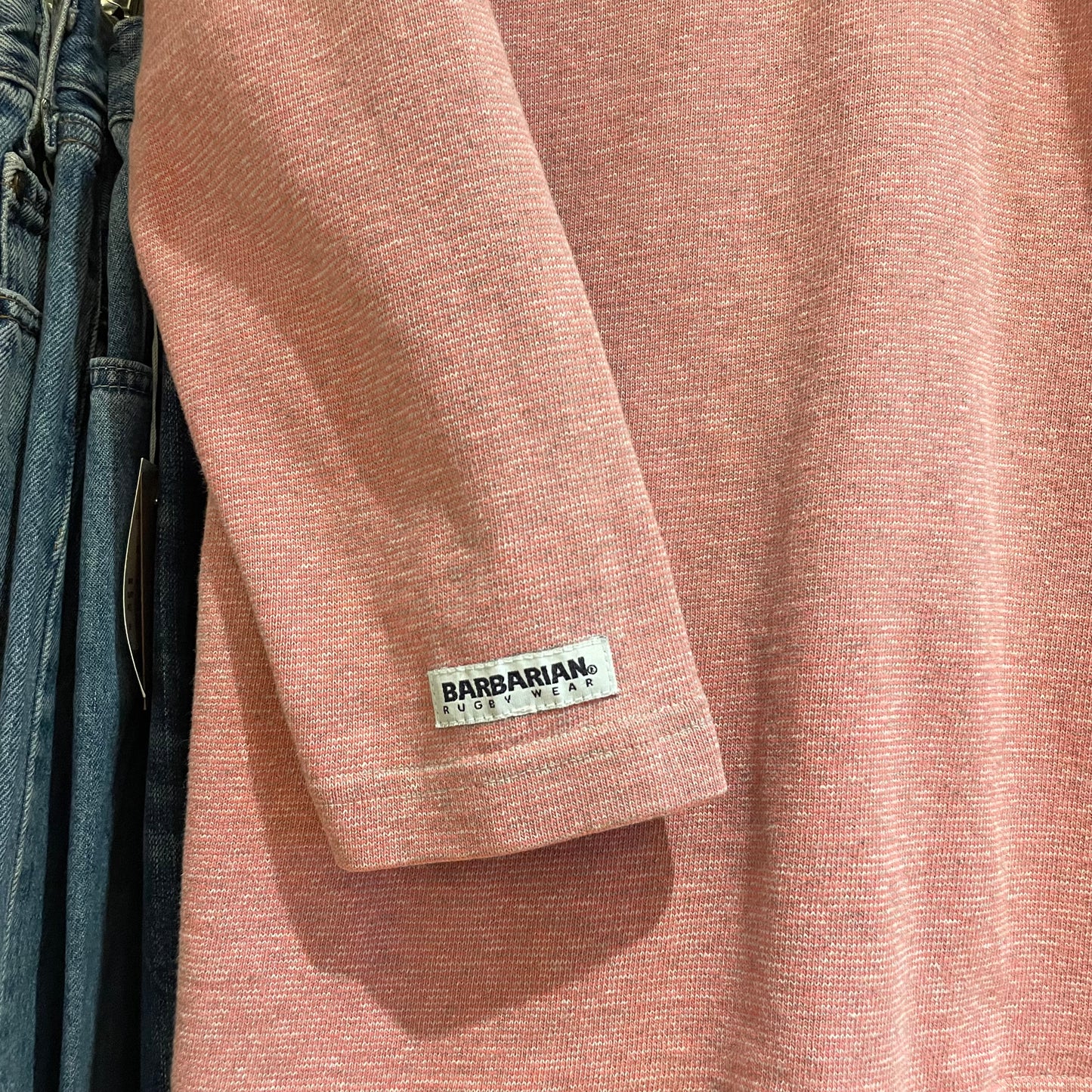 Heavyweight Rugby Shirt Pink