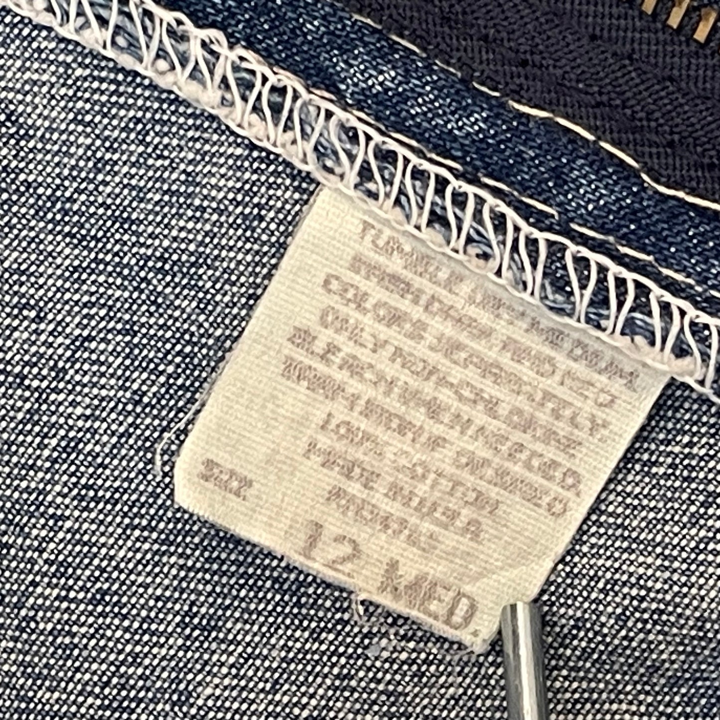 Work Pants Cinch Back Denim