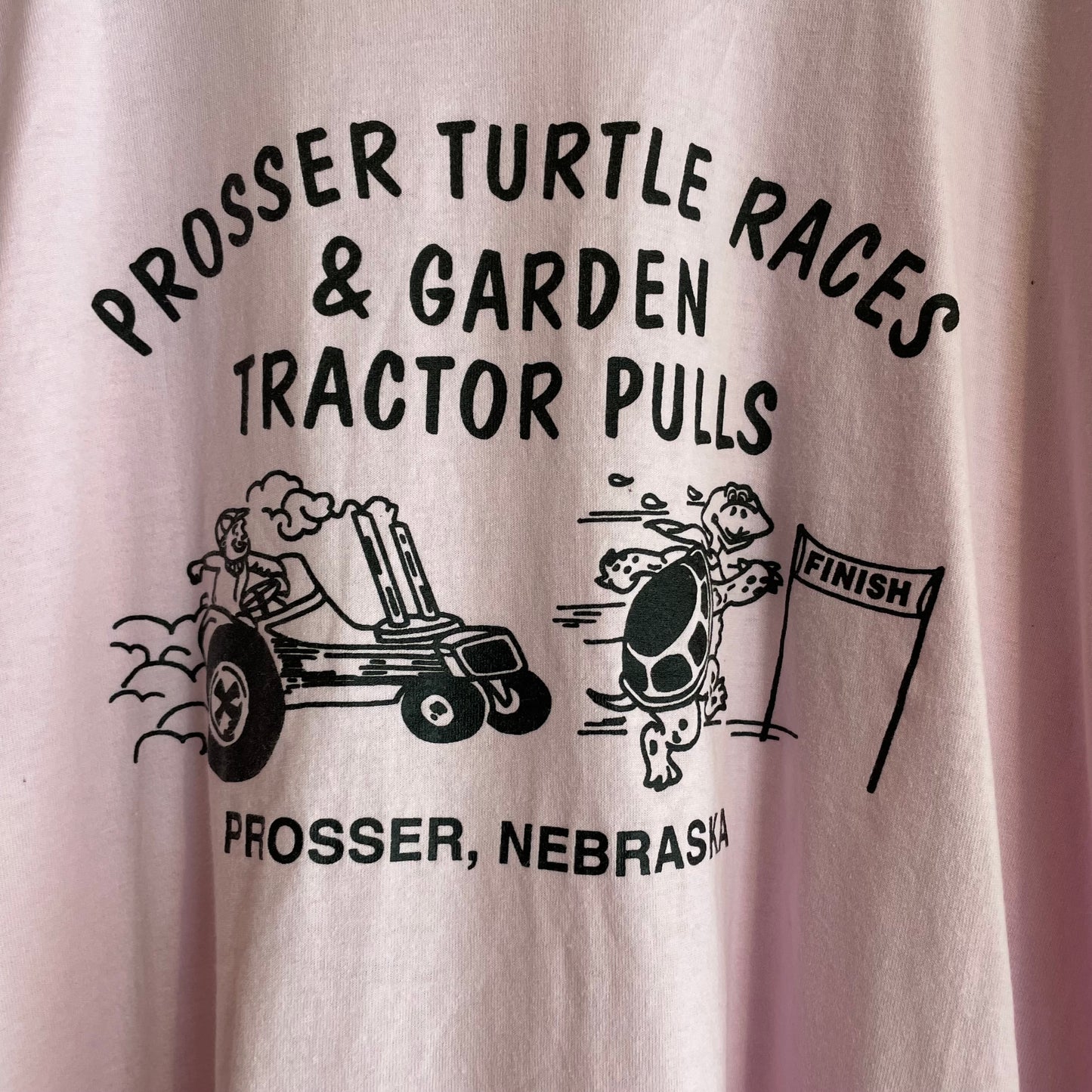 Prosser Turtle Races T-Shirt Pink