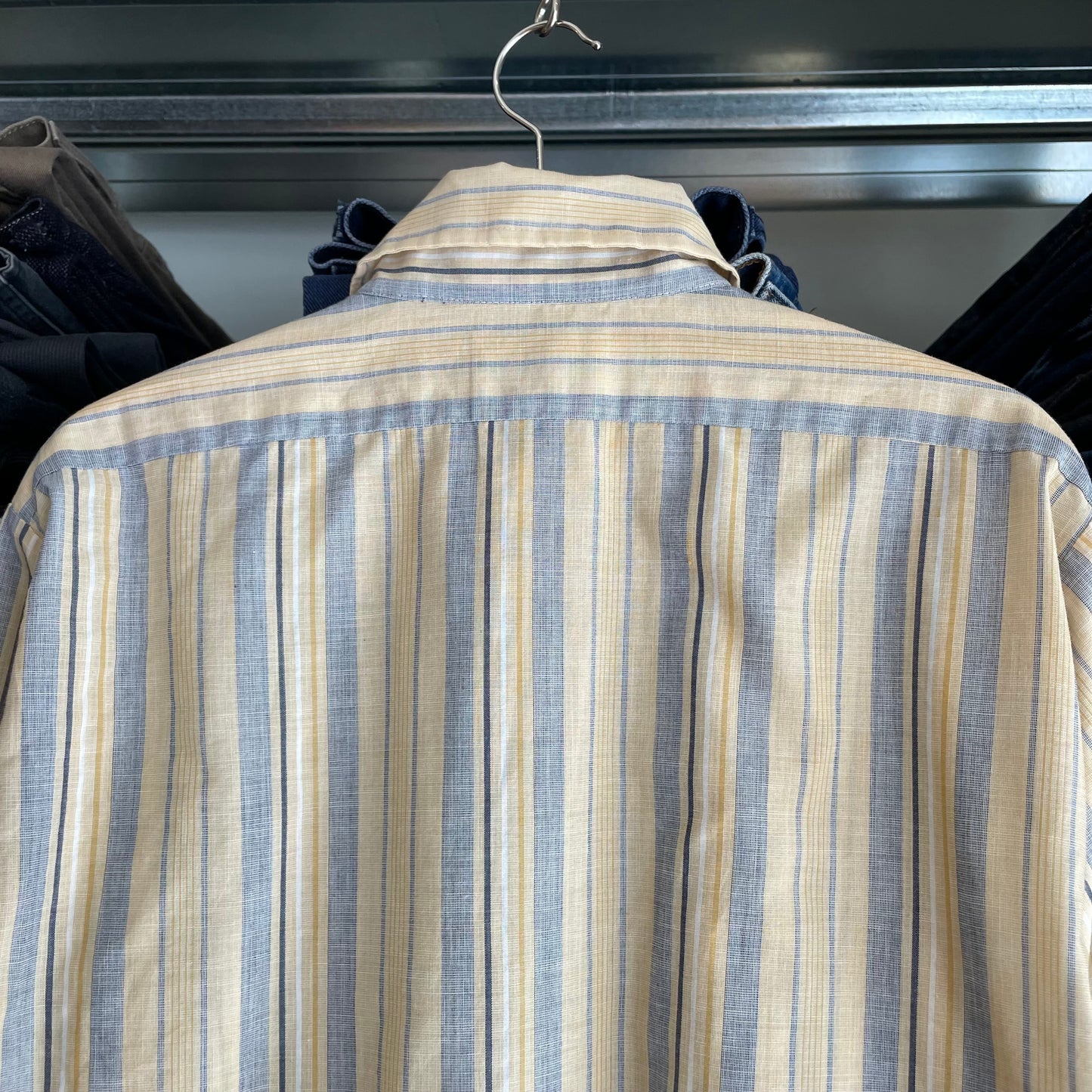 Lemon Blue Stripe Shirt