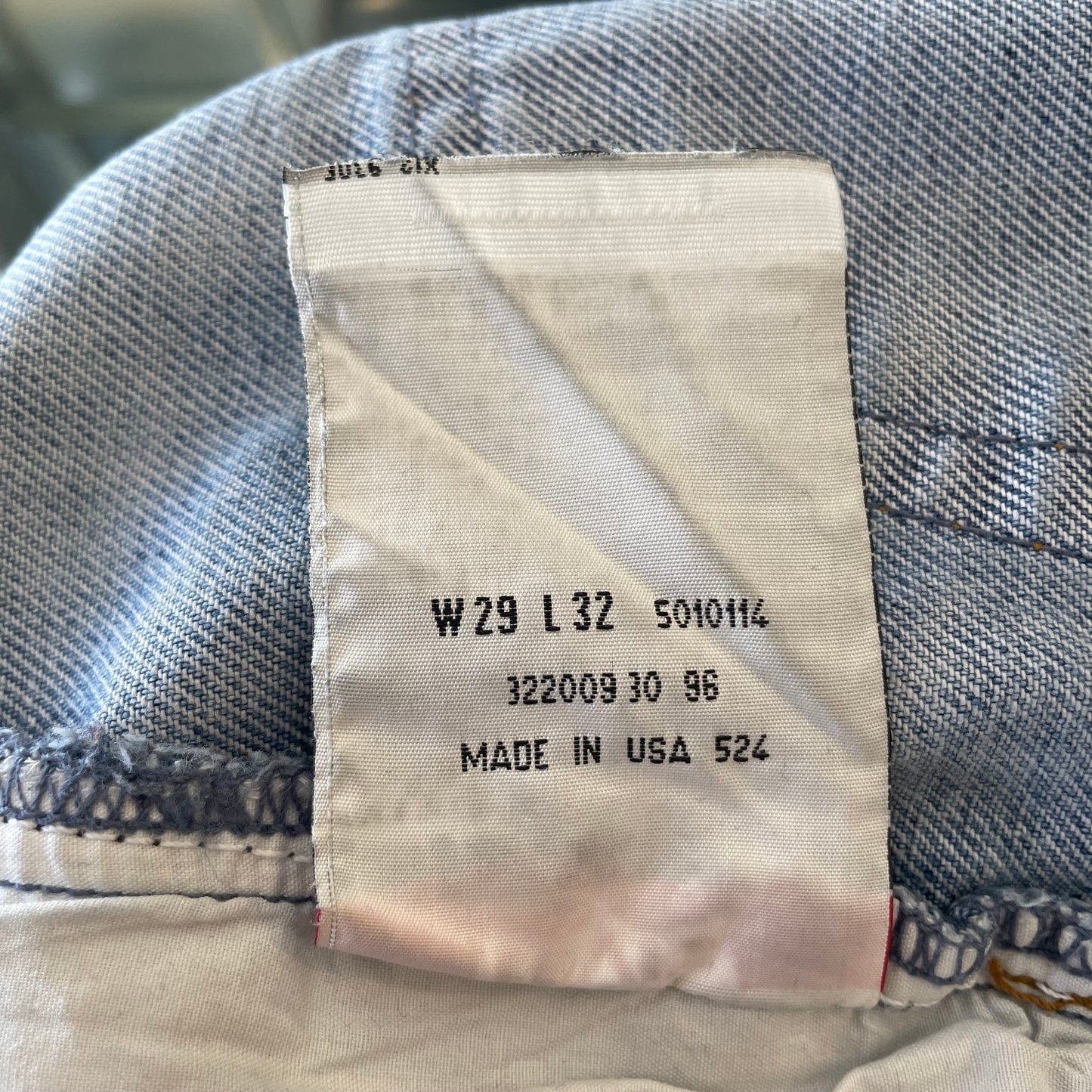 501 Jeans Regular Straight Light Wash