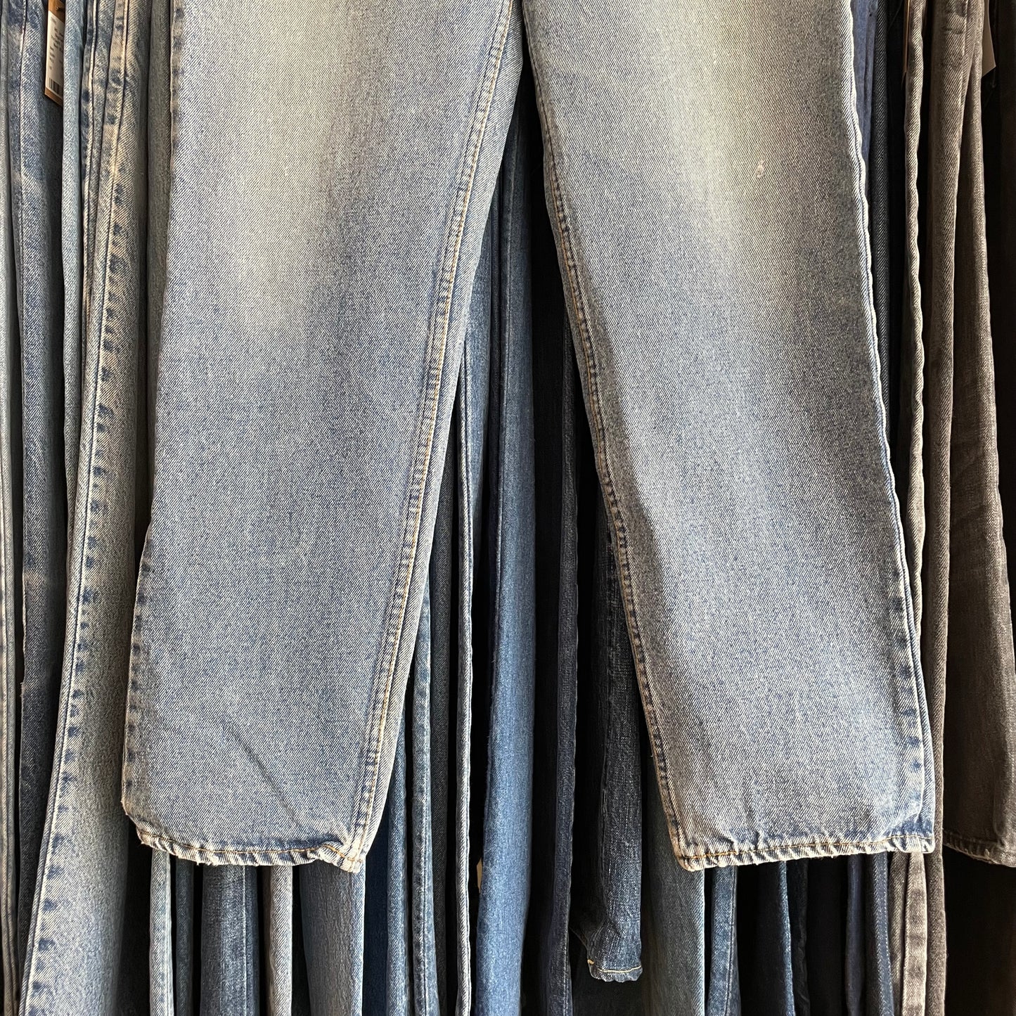 501 Jeans Regular Straight Light Wash Blue