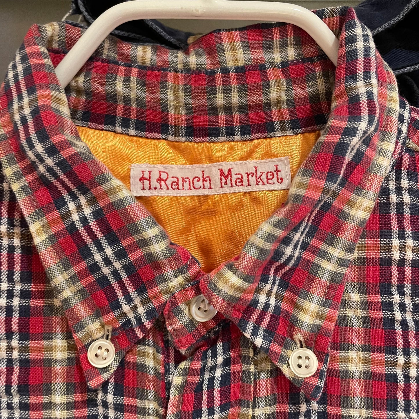 Red Check Short Sleeve Shirt