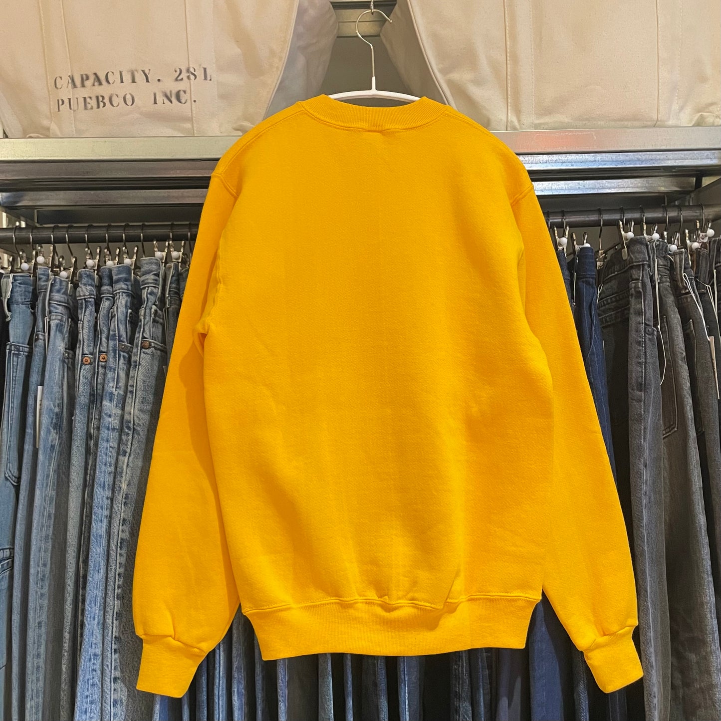50/50 Tubular Yellow Sweatshirt Deadstock