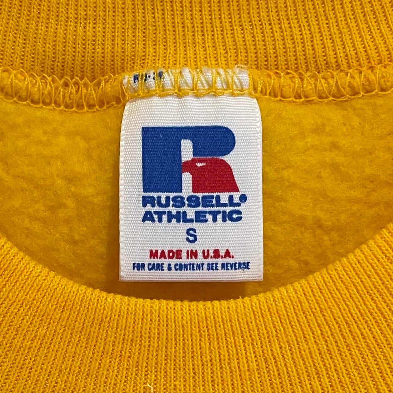 50/50 Tubular Yellow Sweatshirt Deadstock