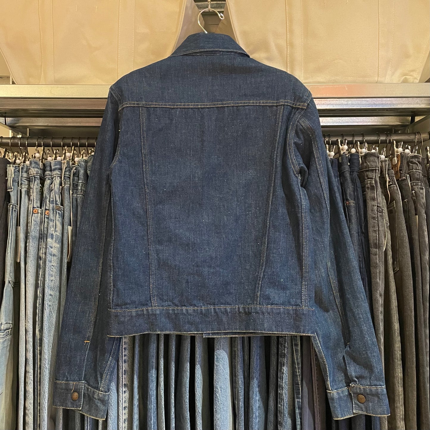 Western Trucker Jacket Blue Washed 3rd Gen