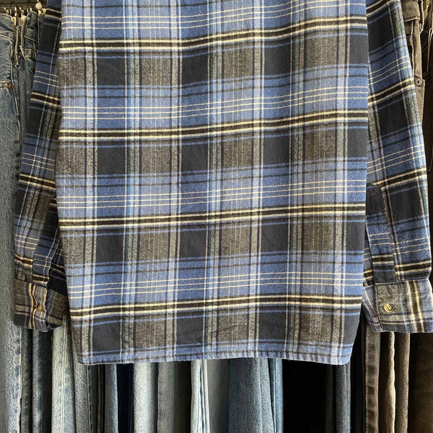 Plaid Shirt Blue