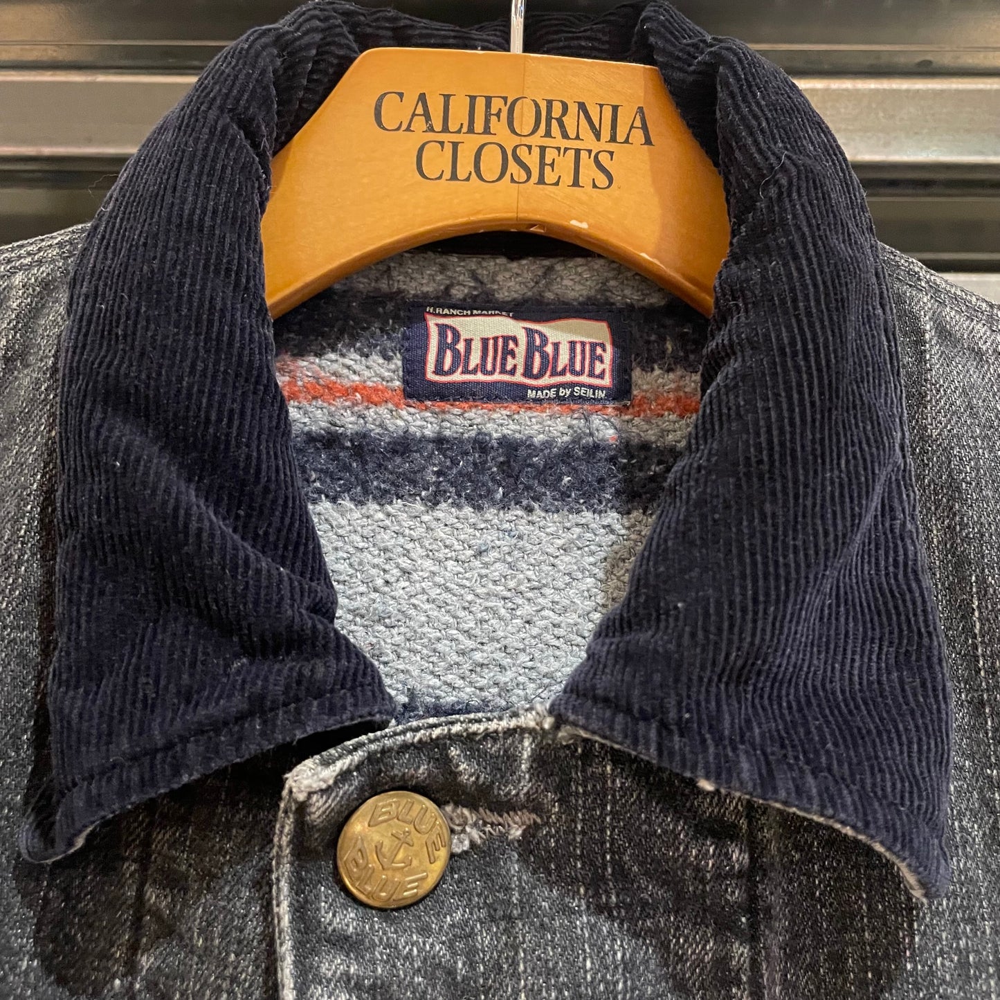 Fleece-Lined Denim Chore Jacket