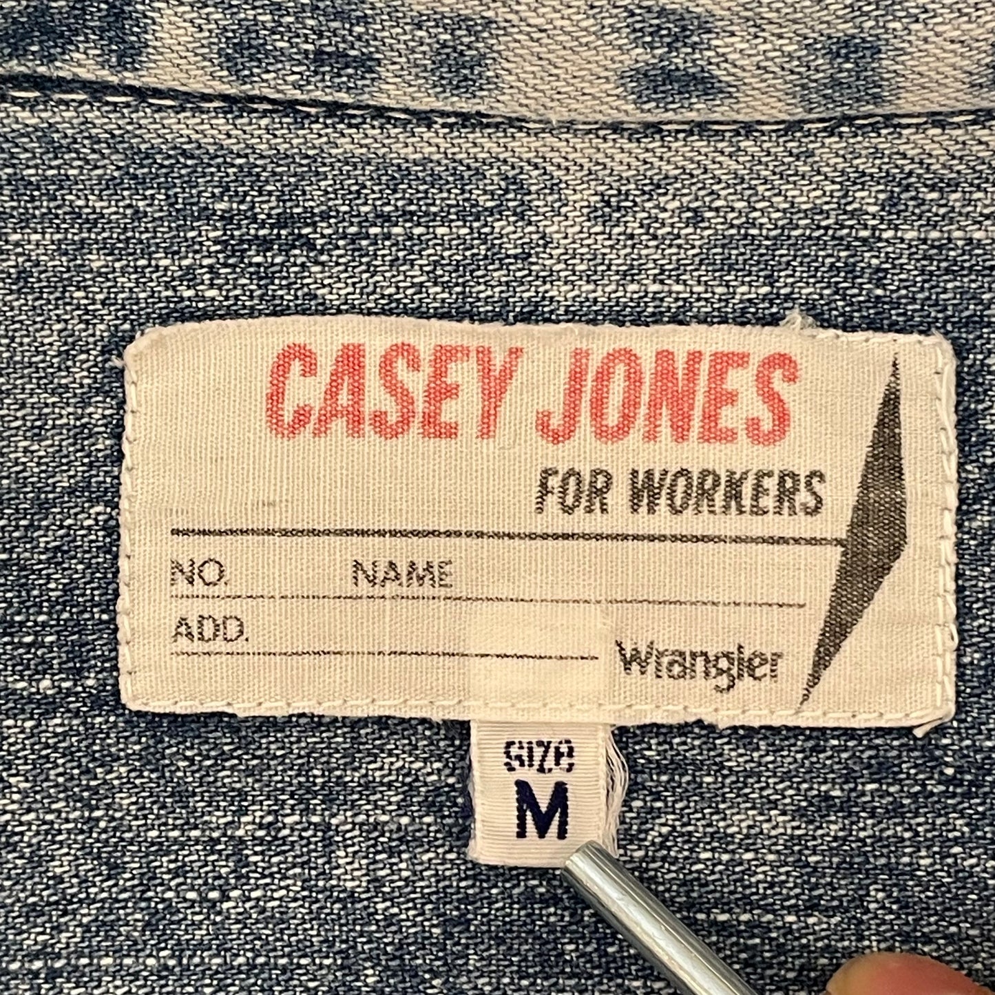 Vintage Denim Shirt Faded Blue