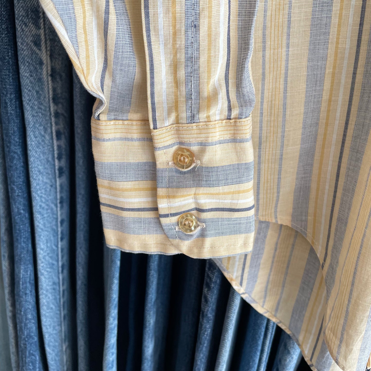 Lemon Blue Stripe Shirt
