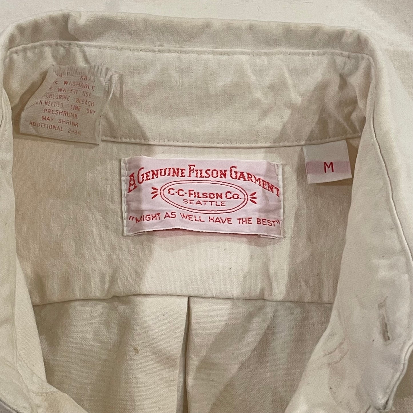 Natural Thick Cotton Shirt