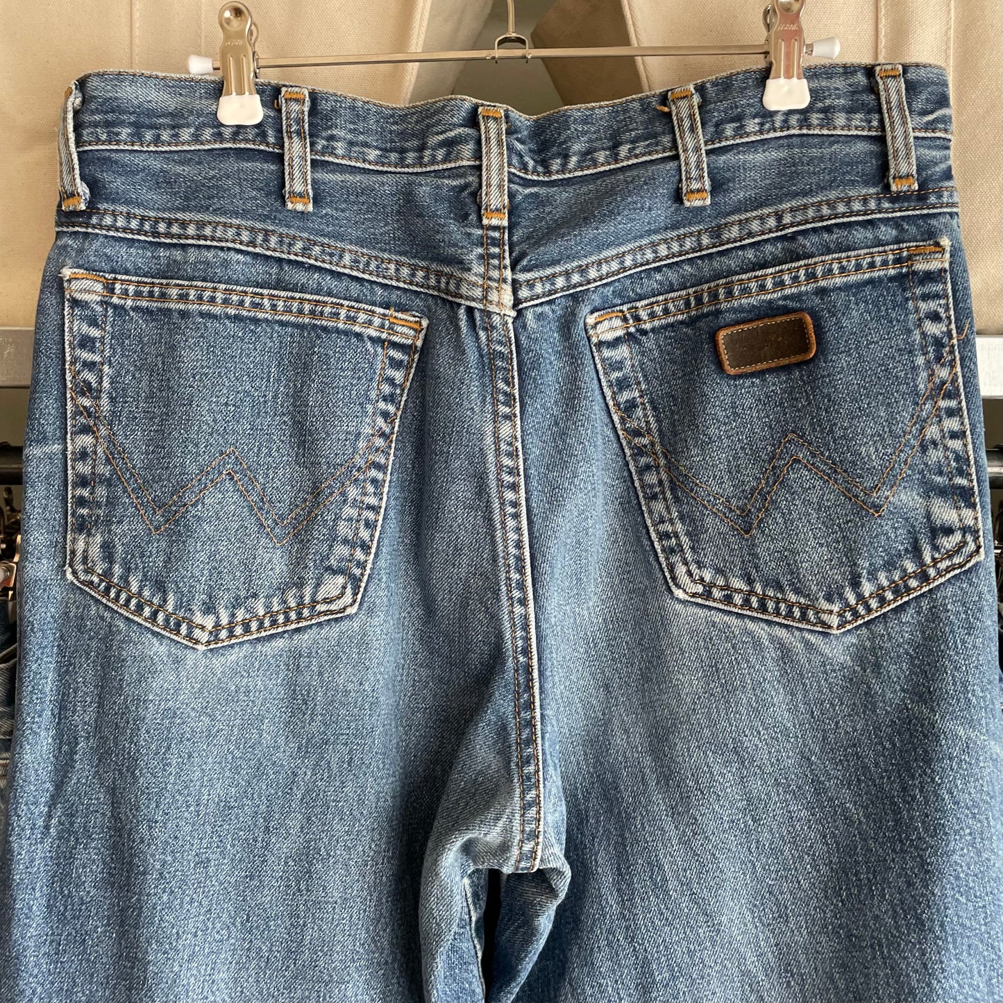 Regular Straight Jeans Medium Wash Blue