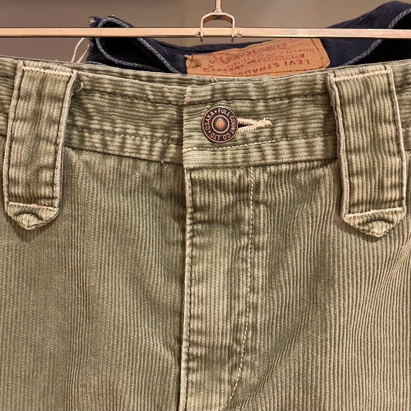 Corduroy MIni Skirt Olive