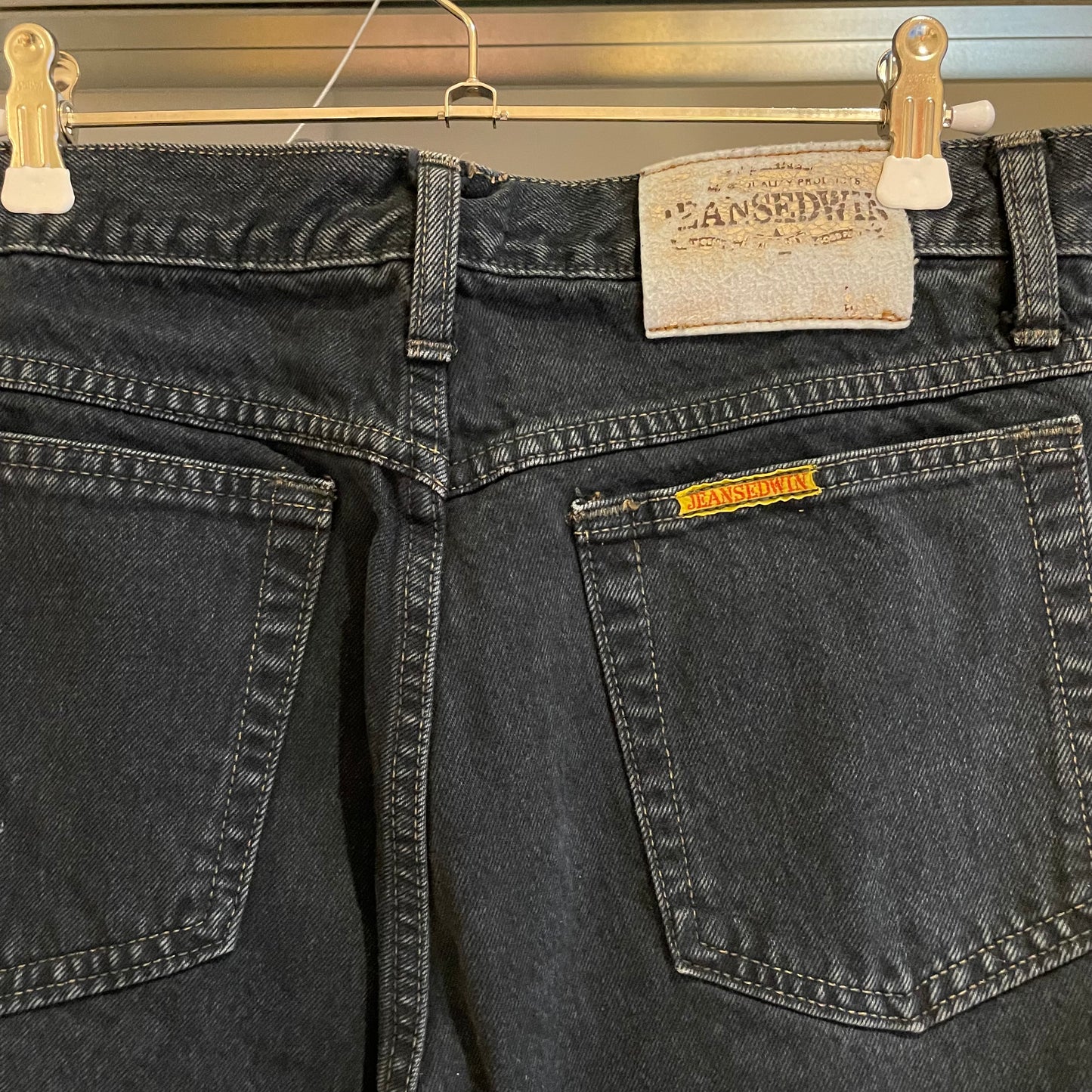 Newton Jeans Black Washed Denim