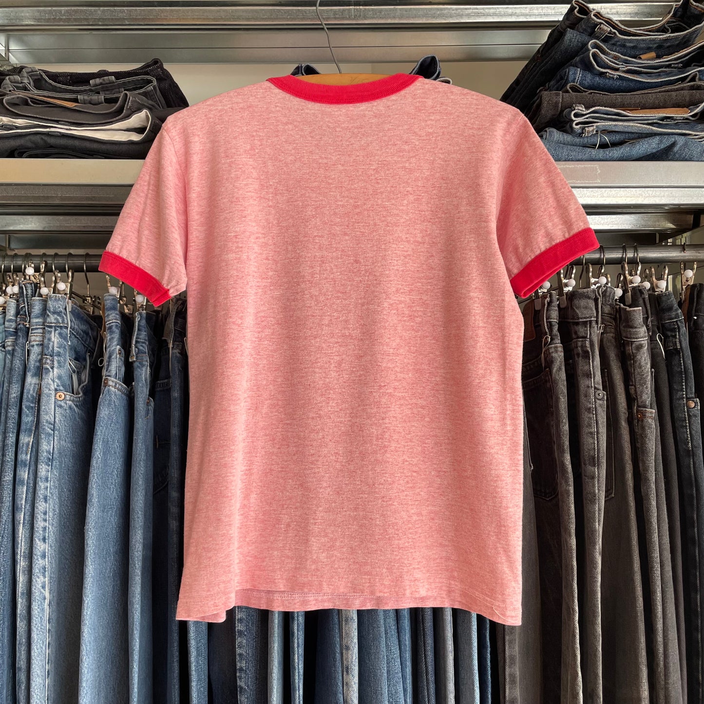 Key west Ringer T-Shirt Pink