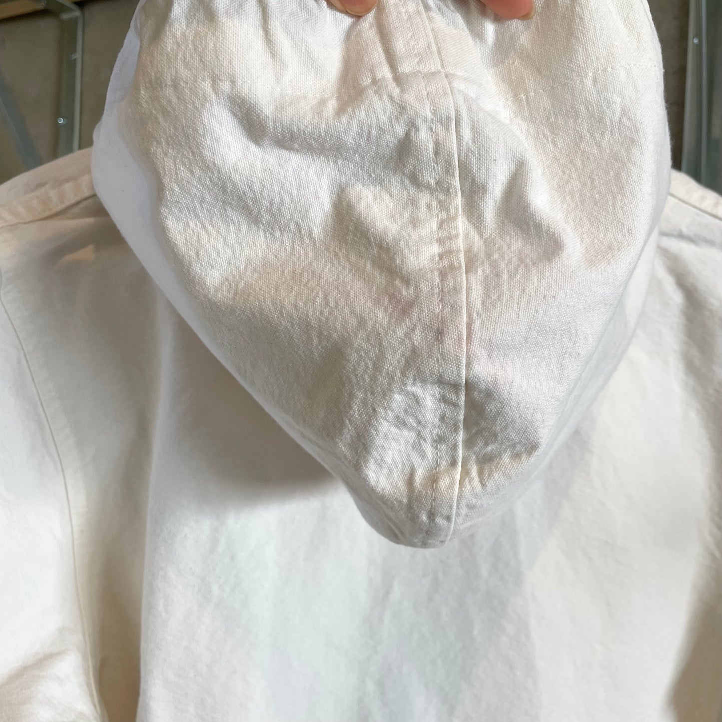 Hooded Jacket White