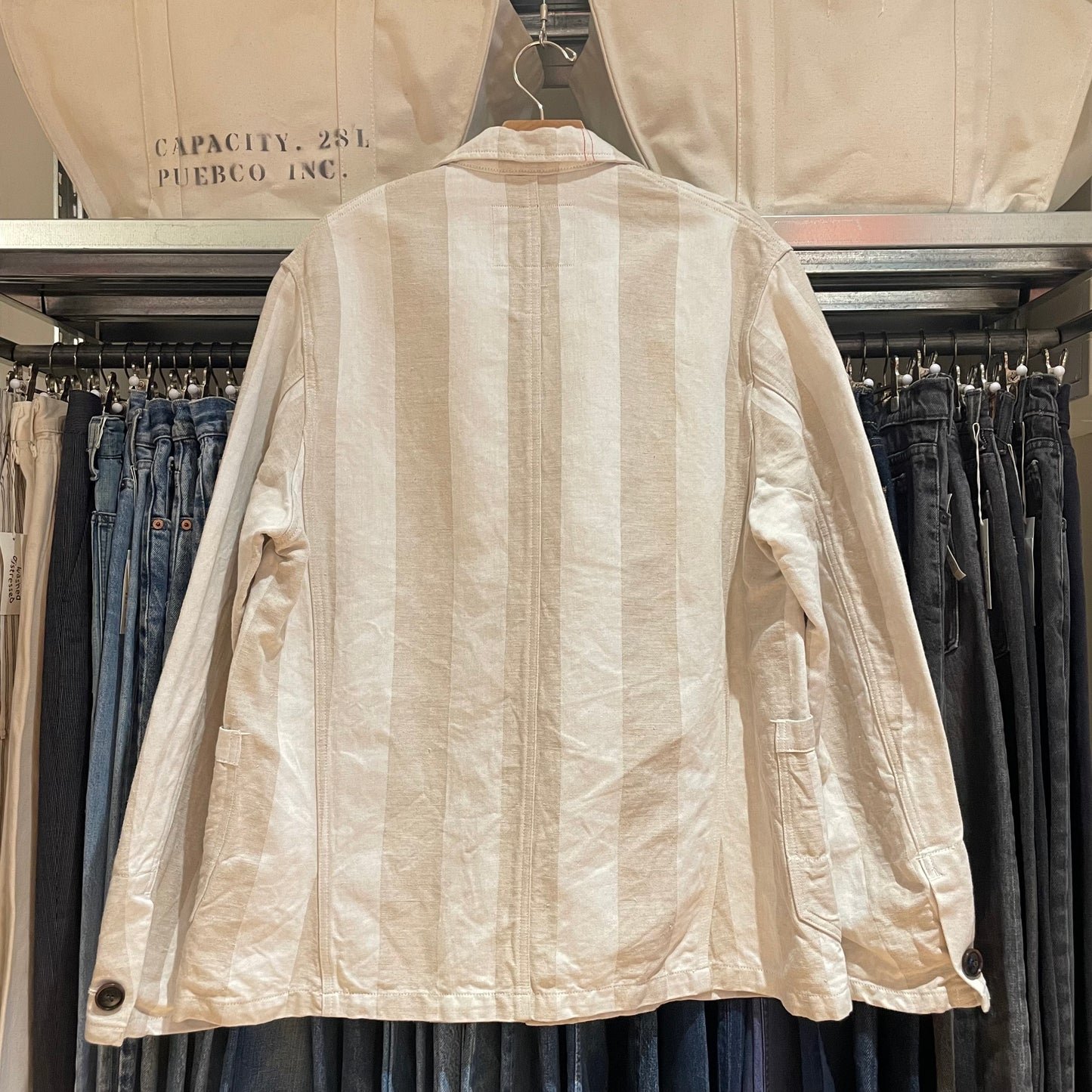 Linen Off-White Jacket