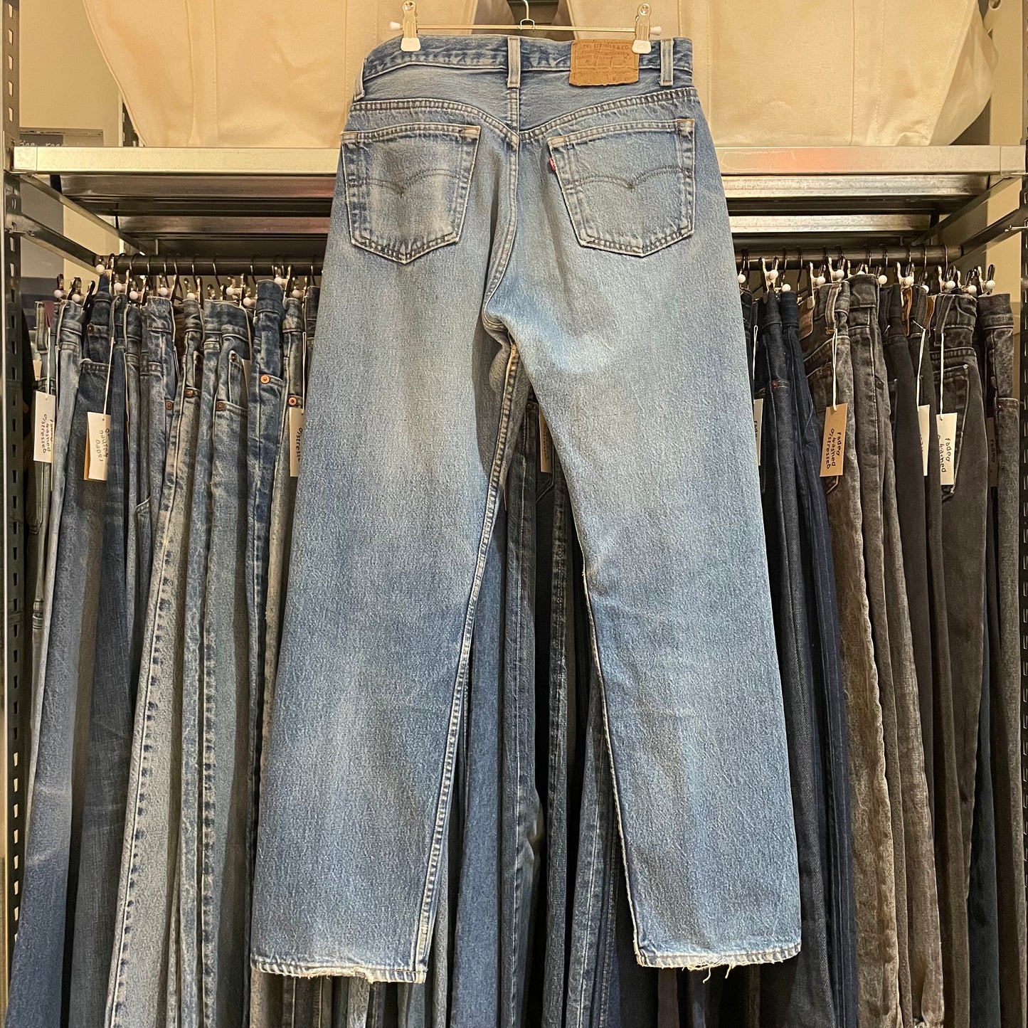 501 Jeans Regular Straight Light Wash Blue