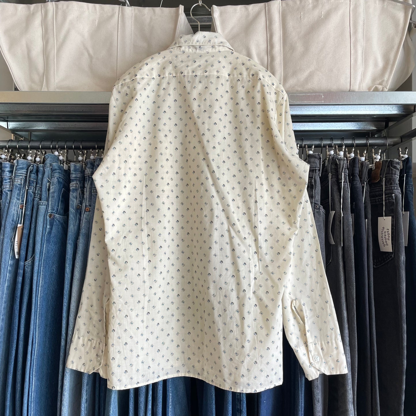 Paisley Shirt Cream