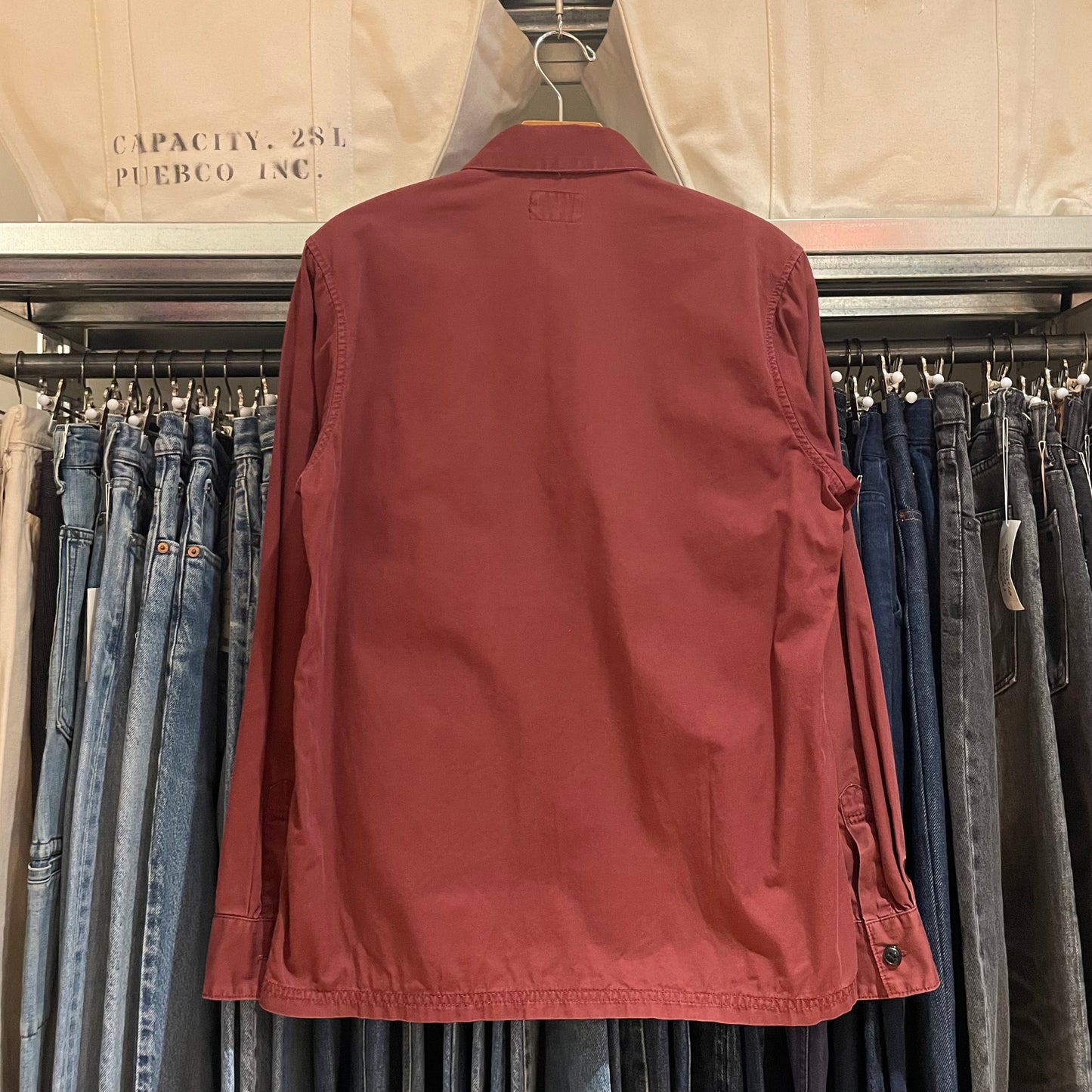Long Sleeve Shirt Burgundy
