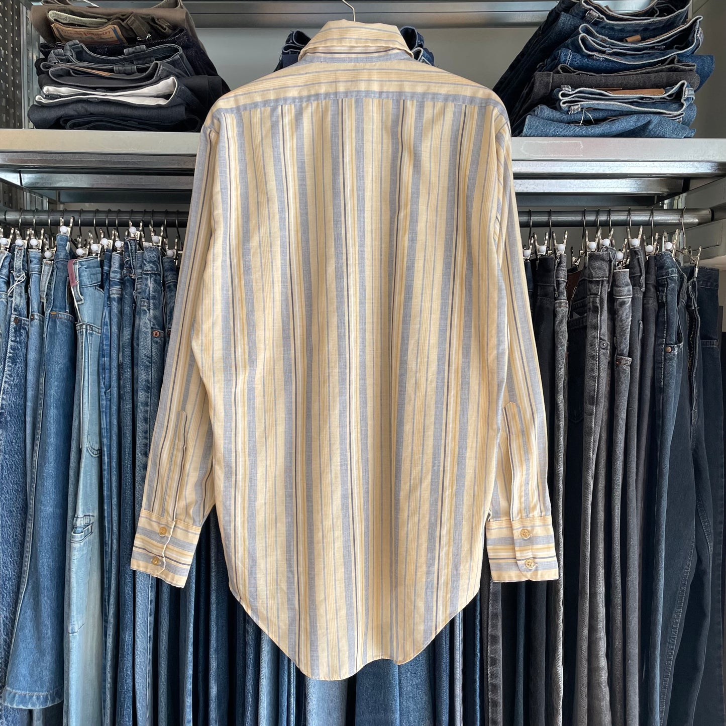 Lemon Blue Stripe Shirt