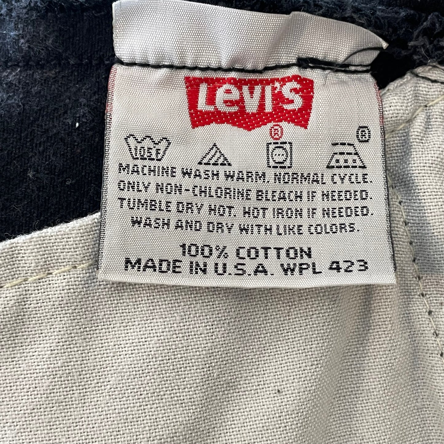 501 Jeans Regular Straight Black