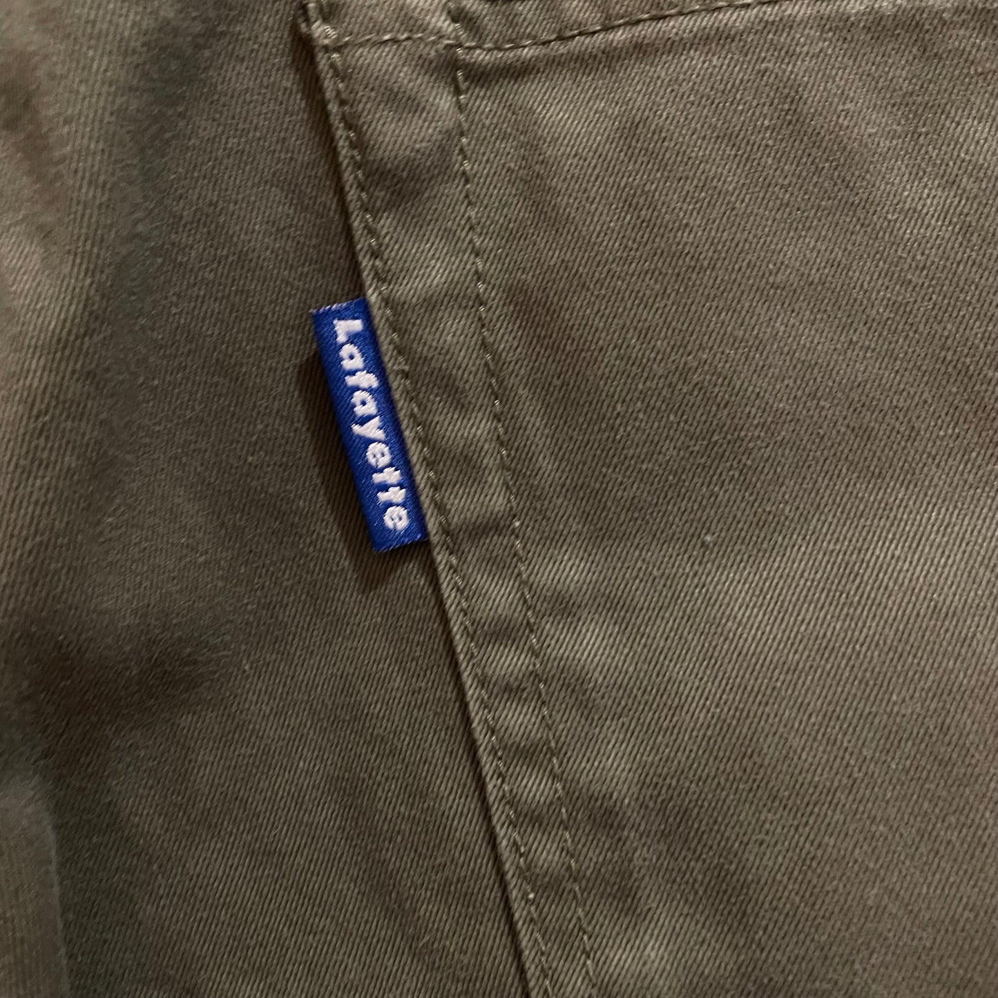 Lafayette Olive Green Cotton Shorts