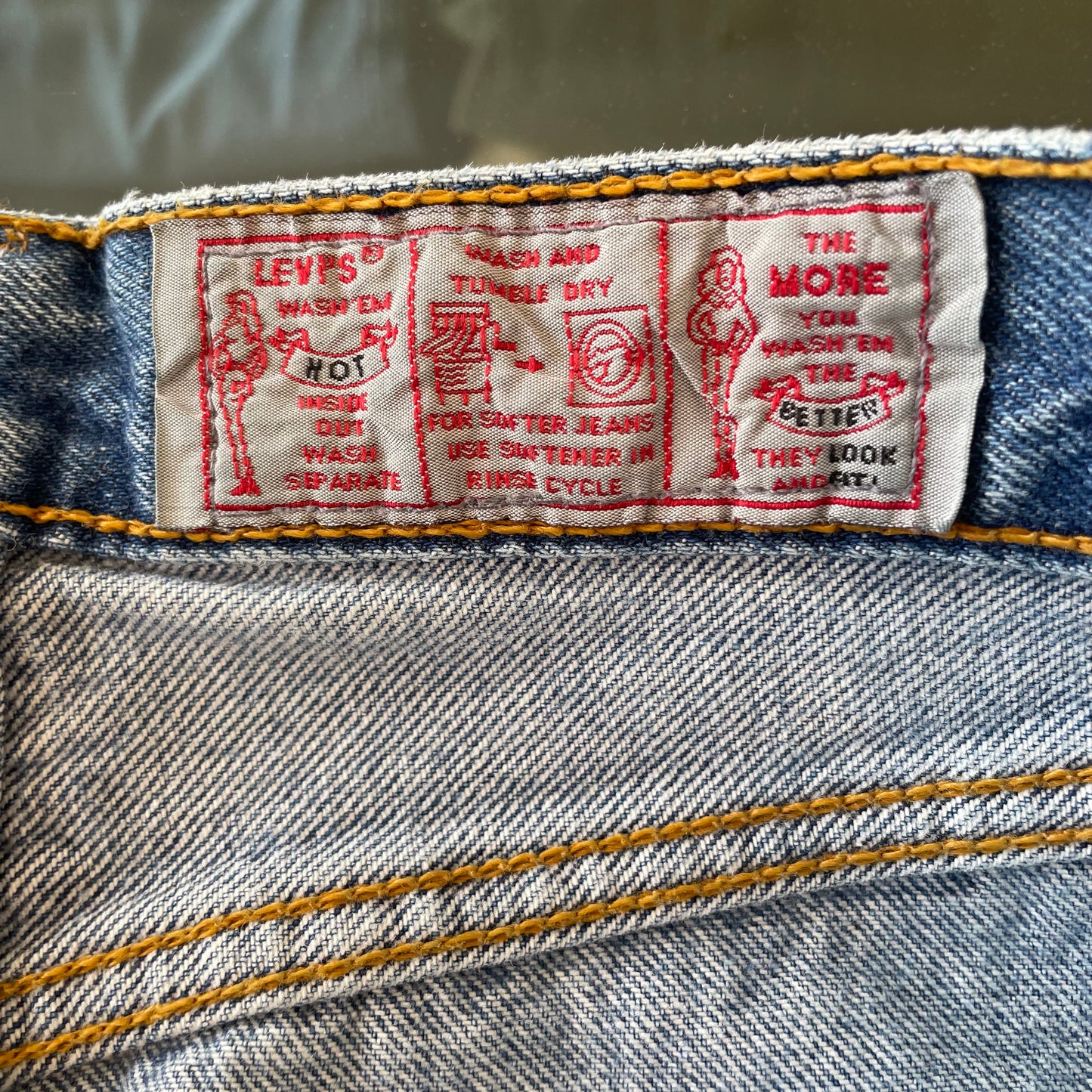 901 Jeans High Waist Taperd Light Washed Blue