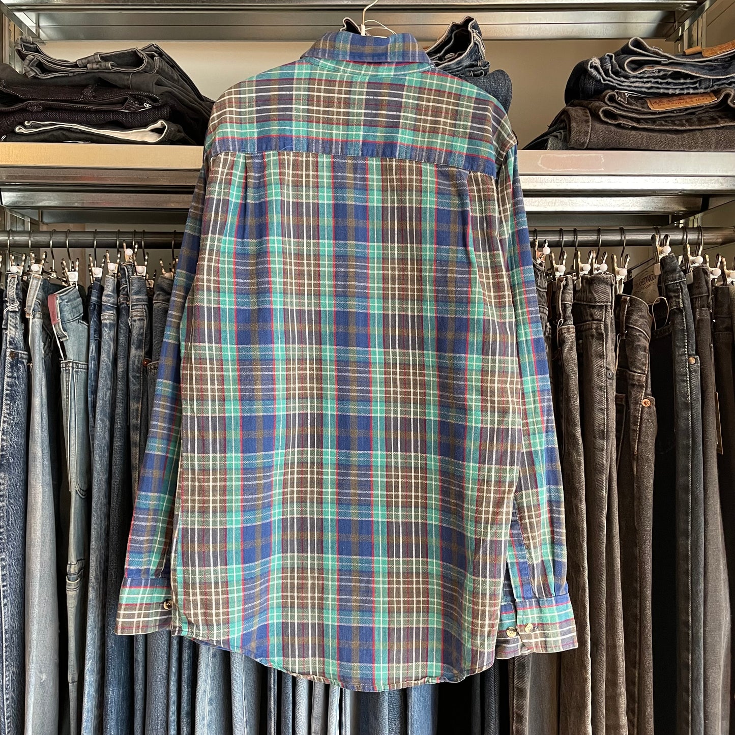 Plaid Shirt Multi Cotton